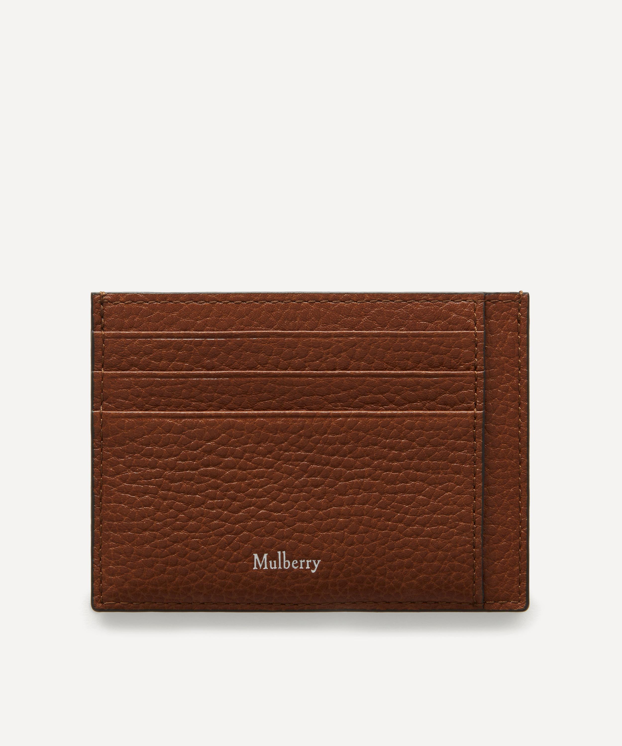 Mulberry Oak Small Classic Grain Card Holder | Liberty
