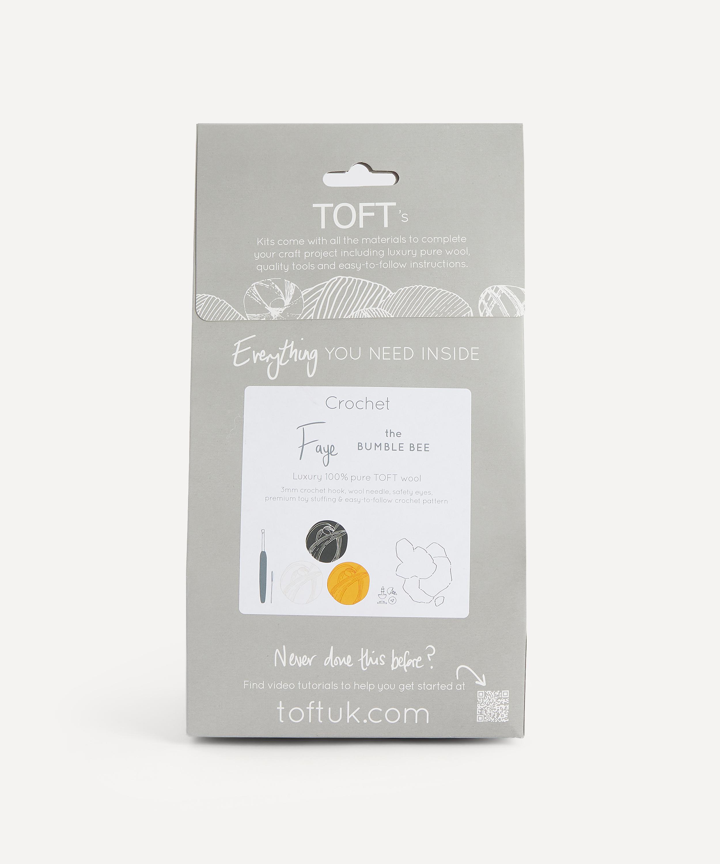 TOFT - Faye the Bumble Bee Crochet Kit image number 2