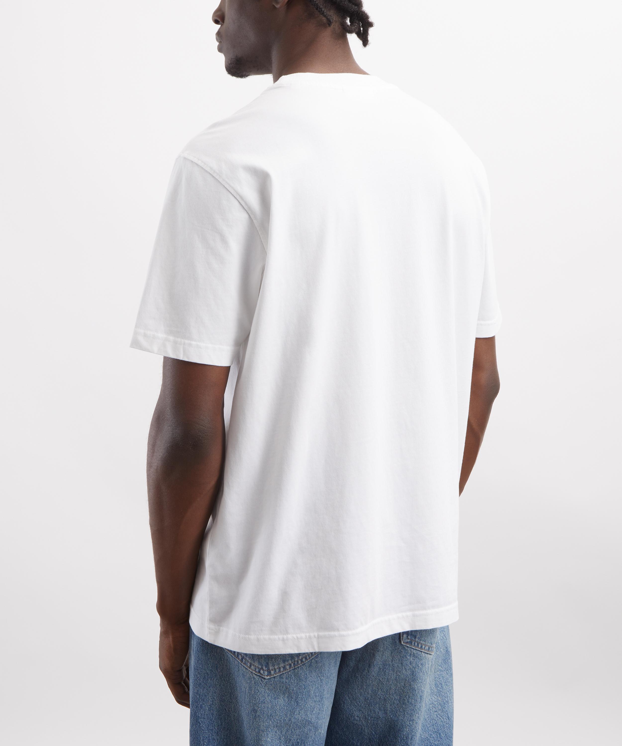 NN.07 - Adam Casual Embroidered Logo Pima Cotton T-Shirt image number 3