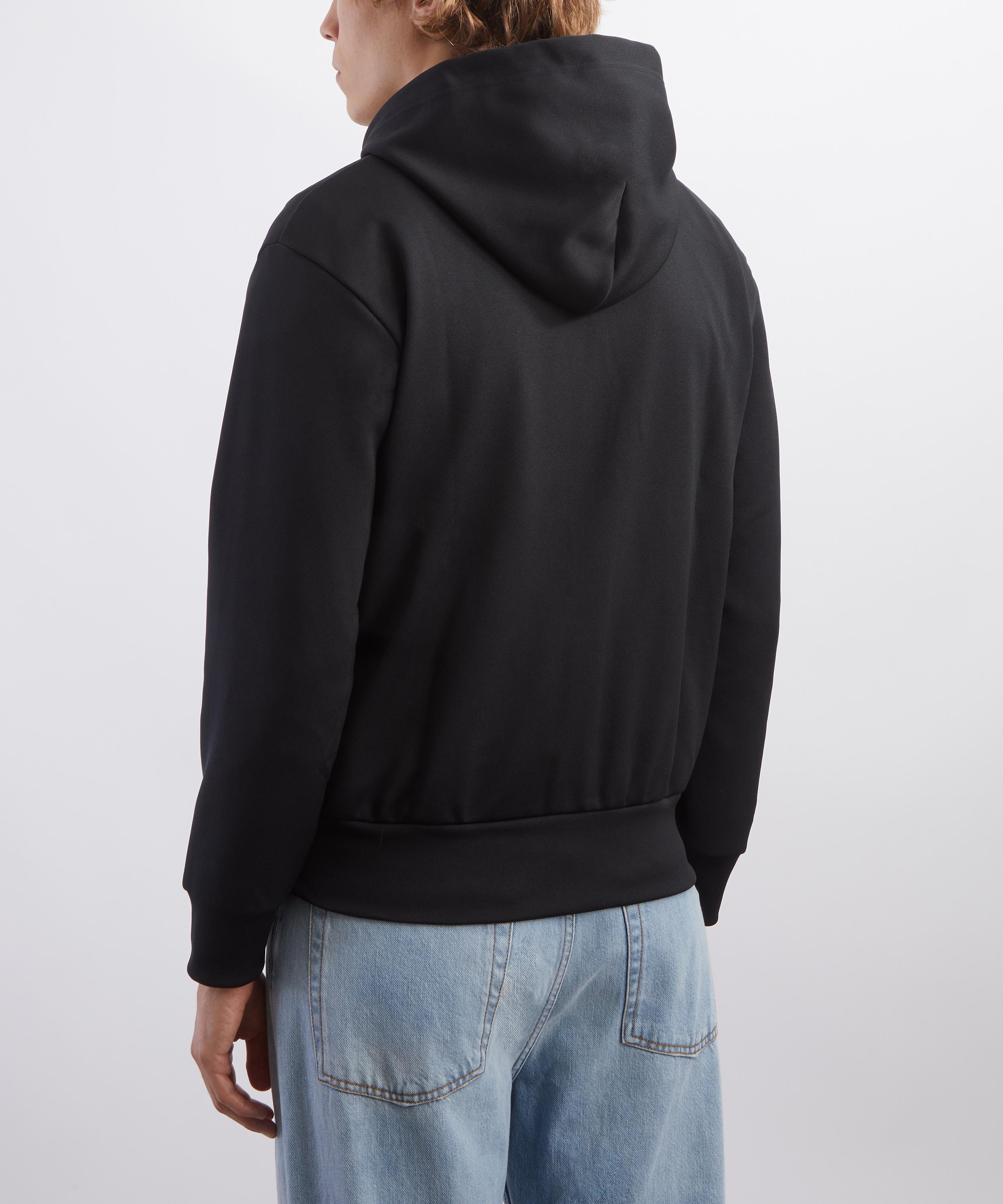 Comme Des Gar&ccedil;ons - Black Small Heart Zip-Up Sweatshirt image number 3