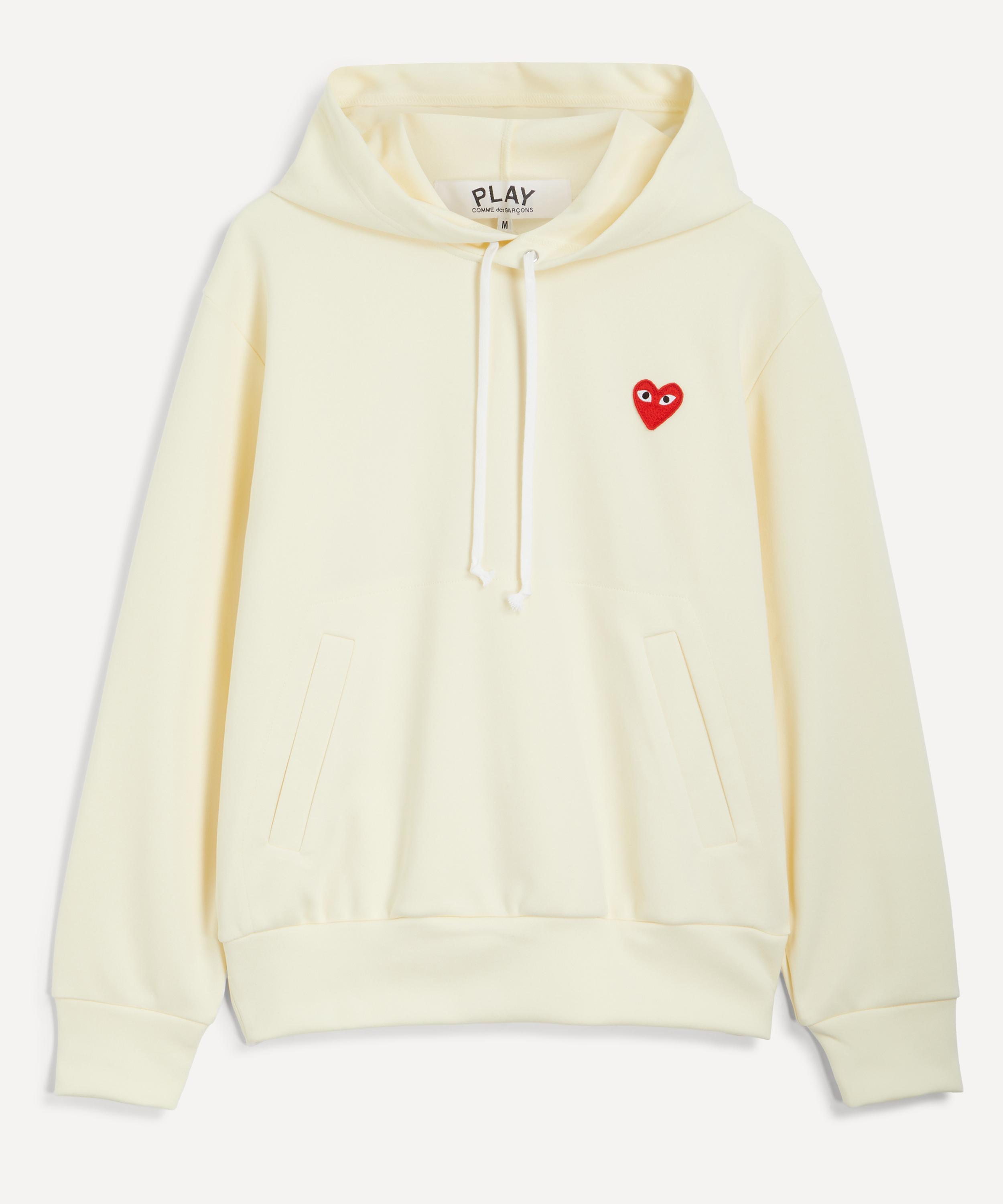 Comme des Gar&ccedil;ons Play - Red Heart Pullover Hoodie image number 0