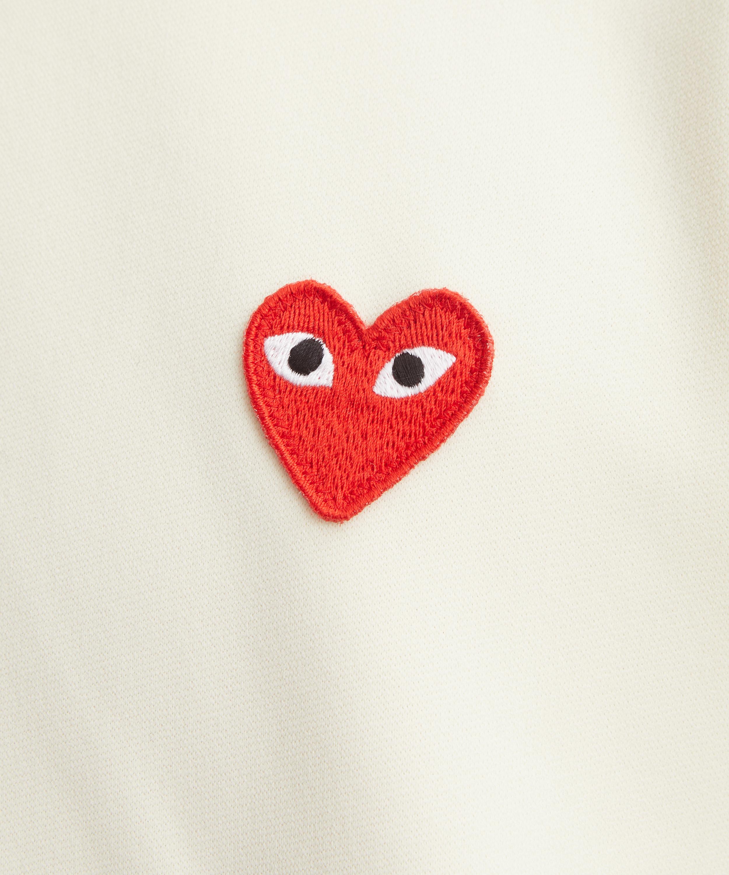 Comme des Gar&ccedil;ons Play - Red Heart Pullover Hoodie image number 4