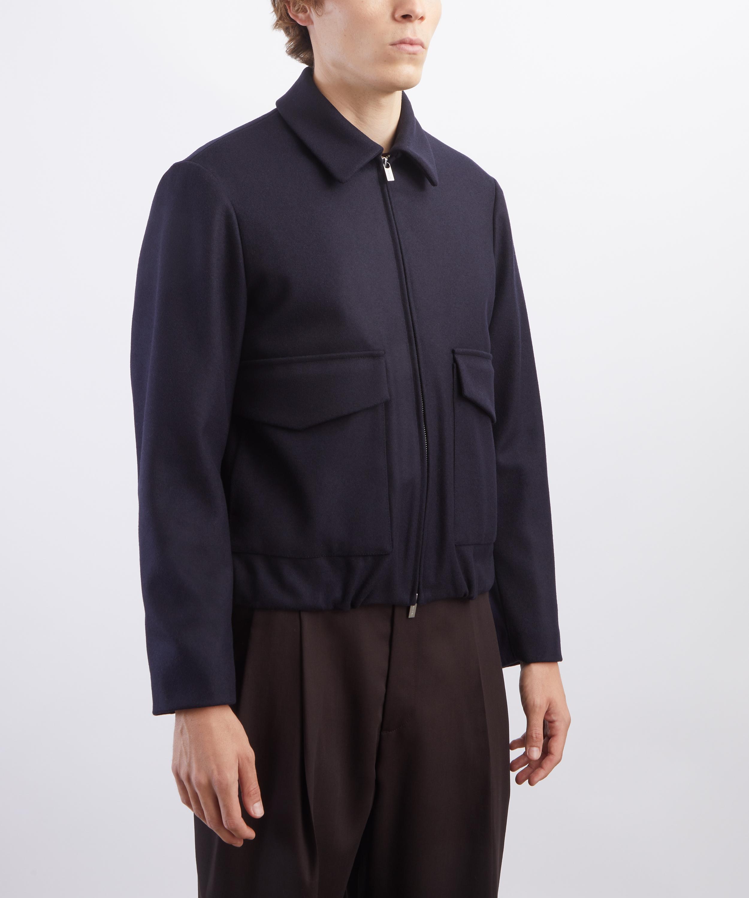 Barena - Navy Wool-Blend Jacket image number 2