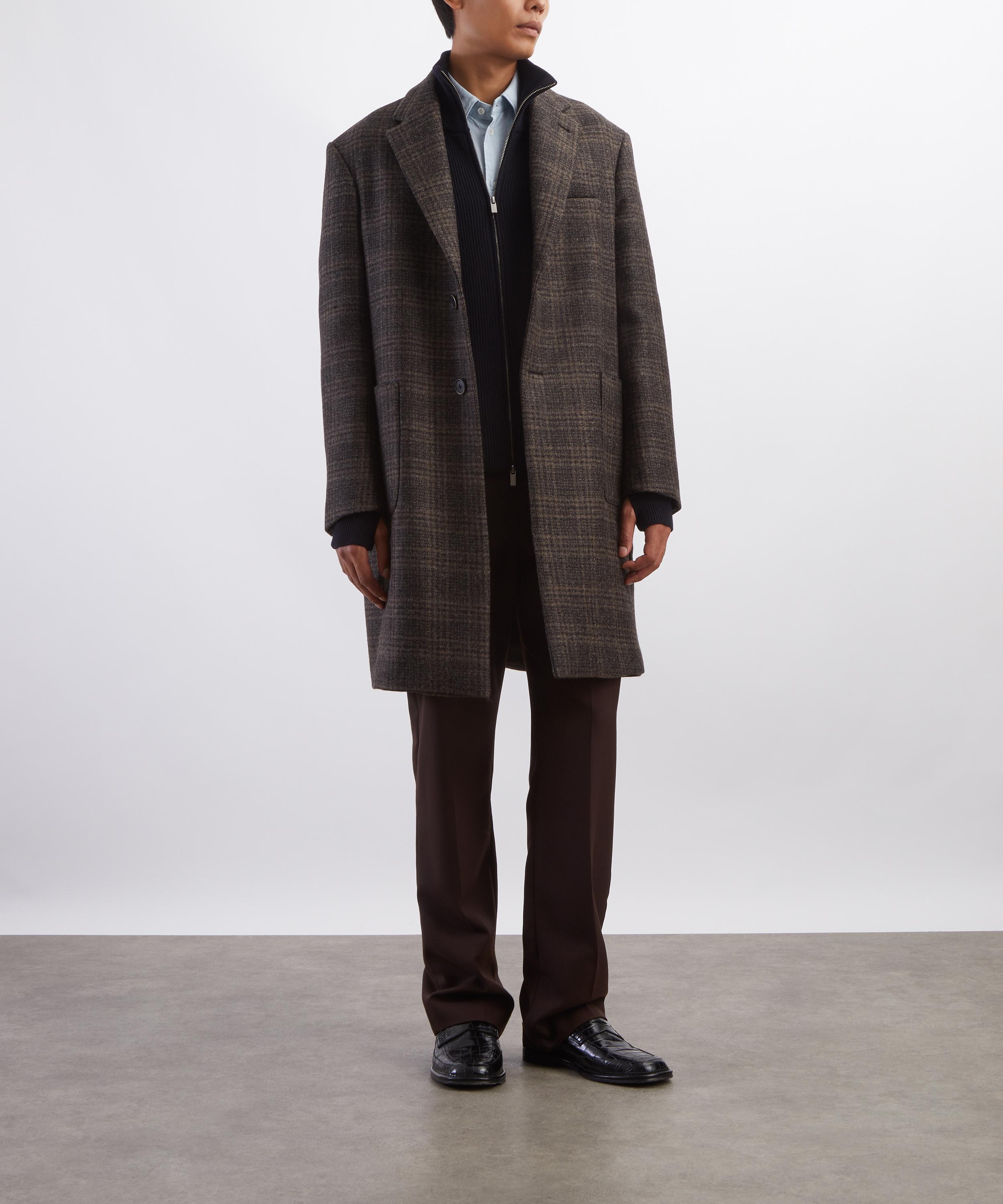 Barena - Baron Wool-Blend Plaid Coat image number 1