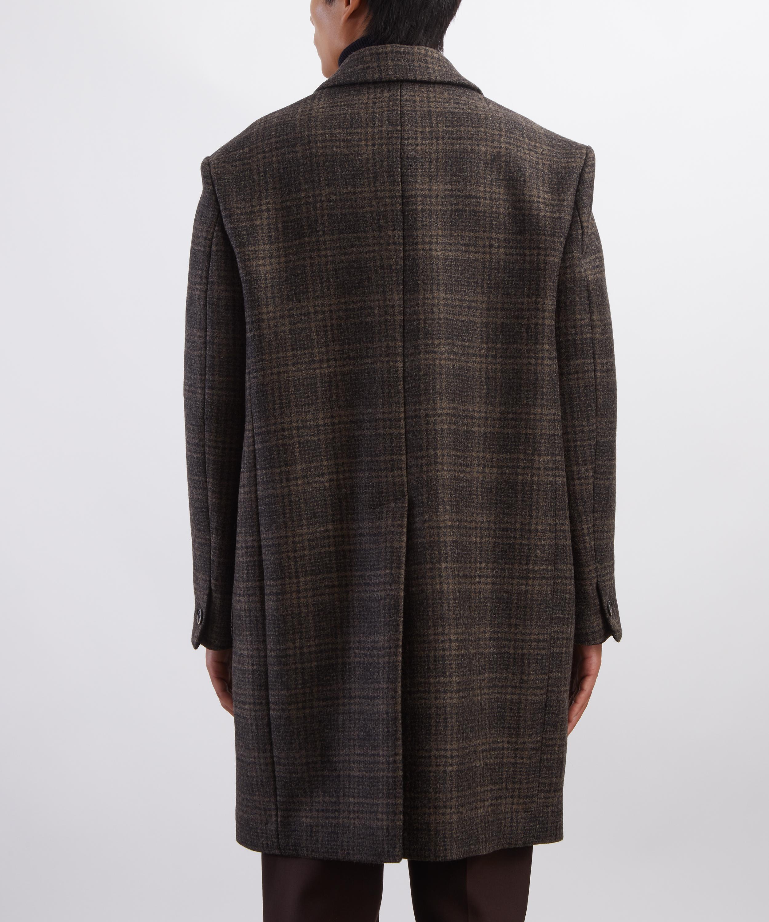 Barena - Baron Wool-Blend Plaid Coat image number 3