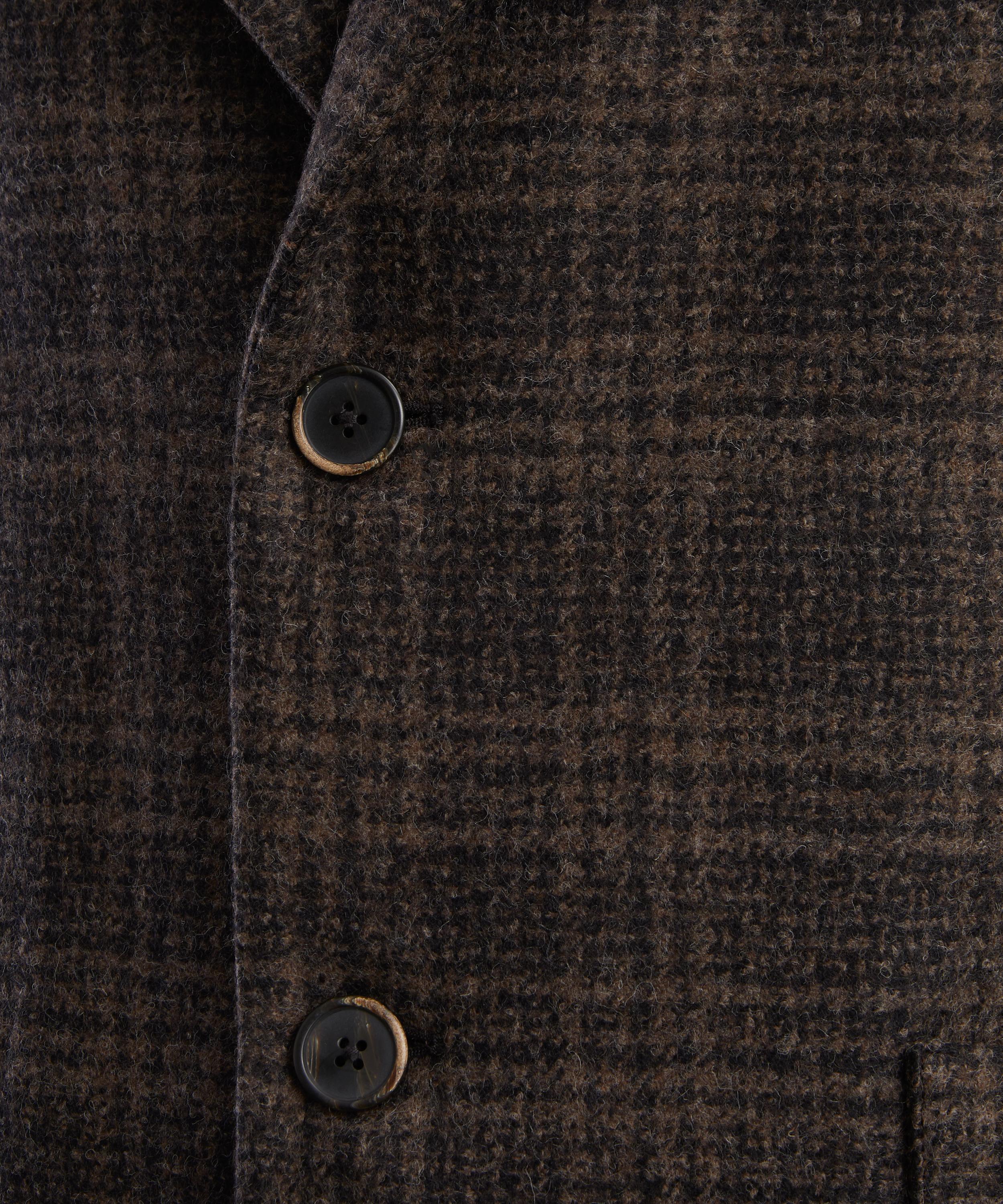 Barena - Baron Wool-Blend Plaid Coat image number 4