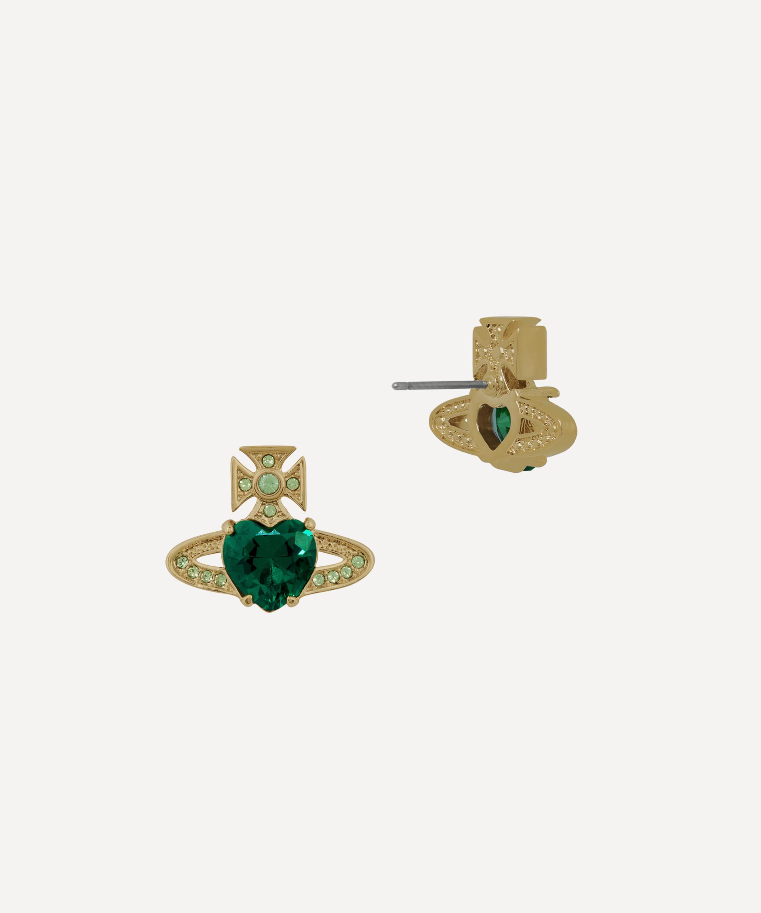 Vivienne Westwood - Gold-Tone Ariella Stud Earrings image number 1