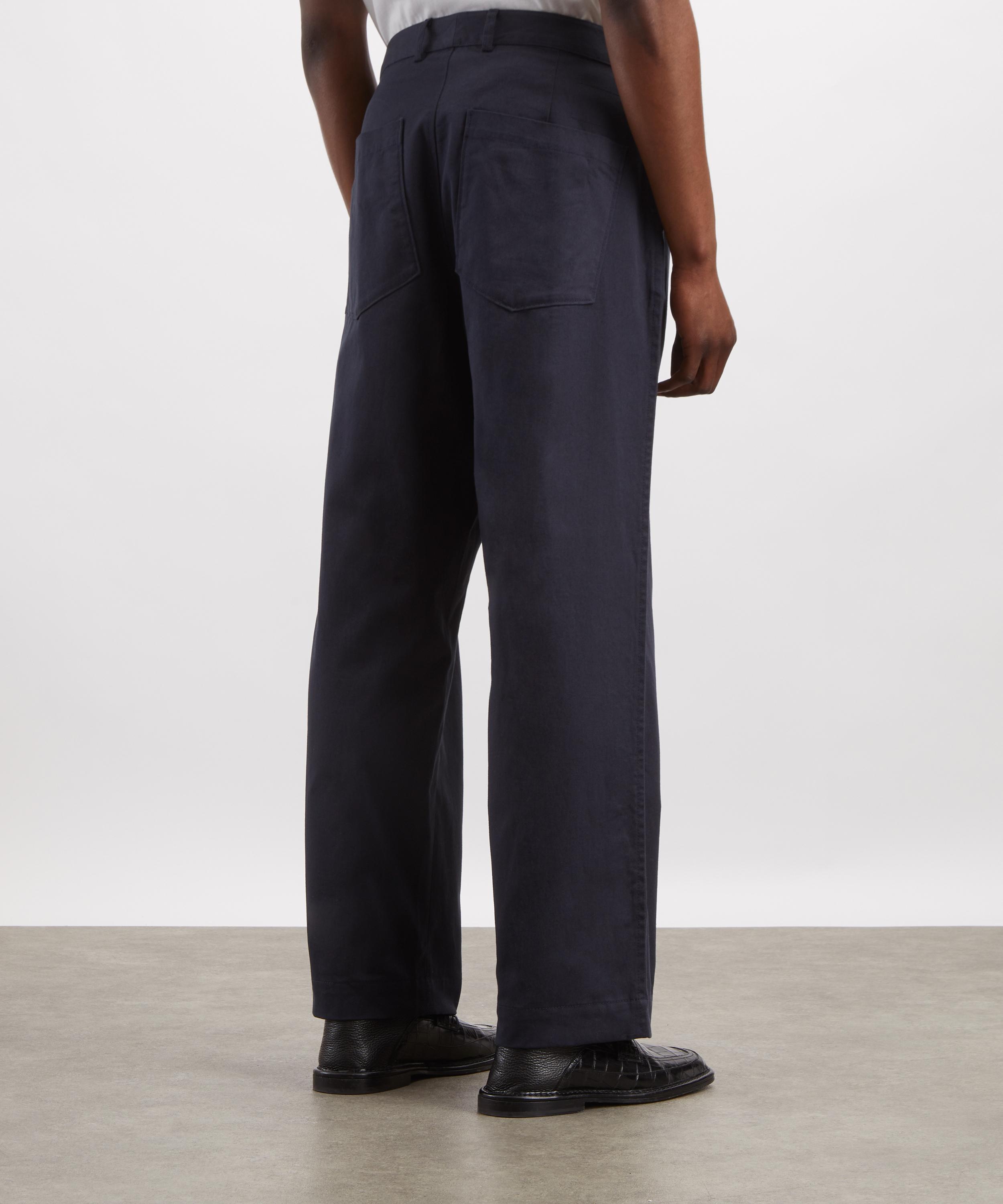Universal Works - Duke Twill Wide-Leg Trousers image number 3
