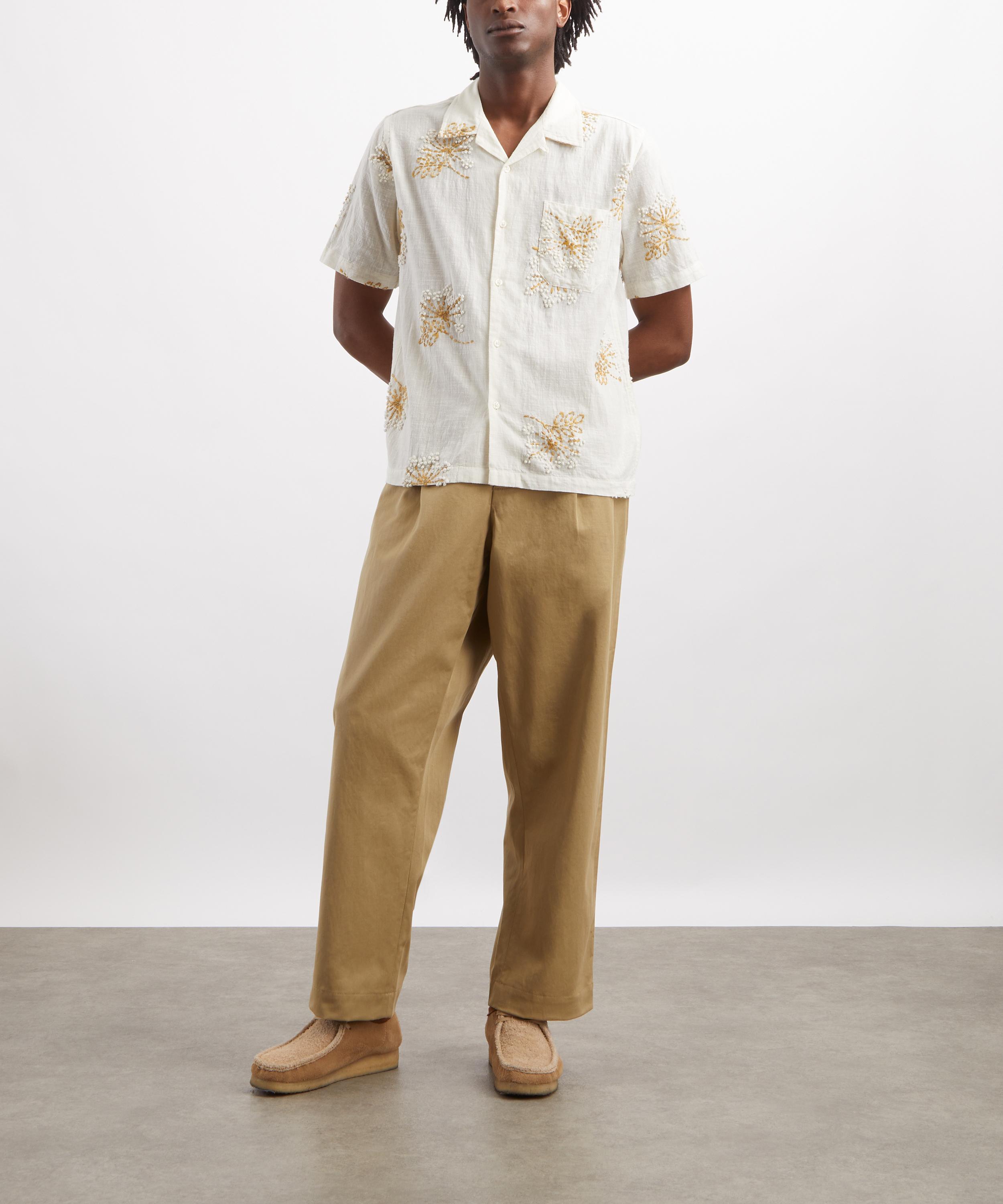 Universal Works - Duke Twill Wide-Leg Trousers image number 1