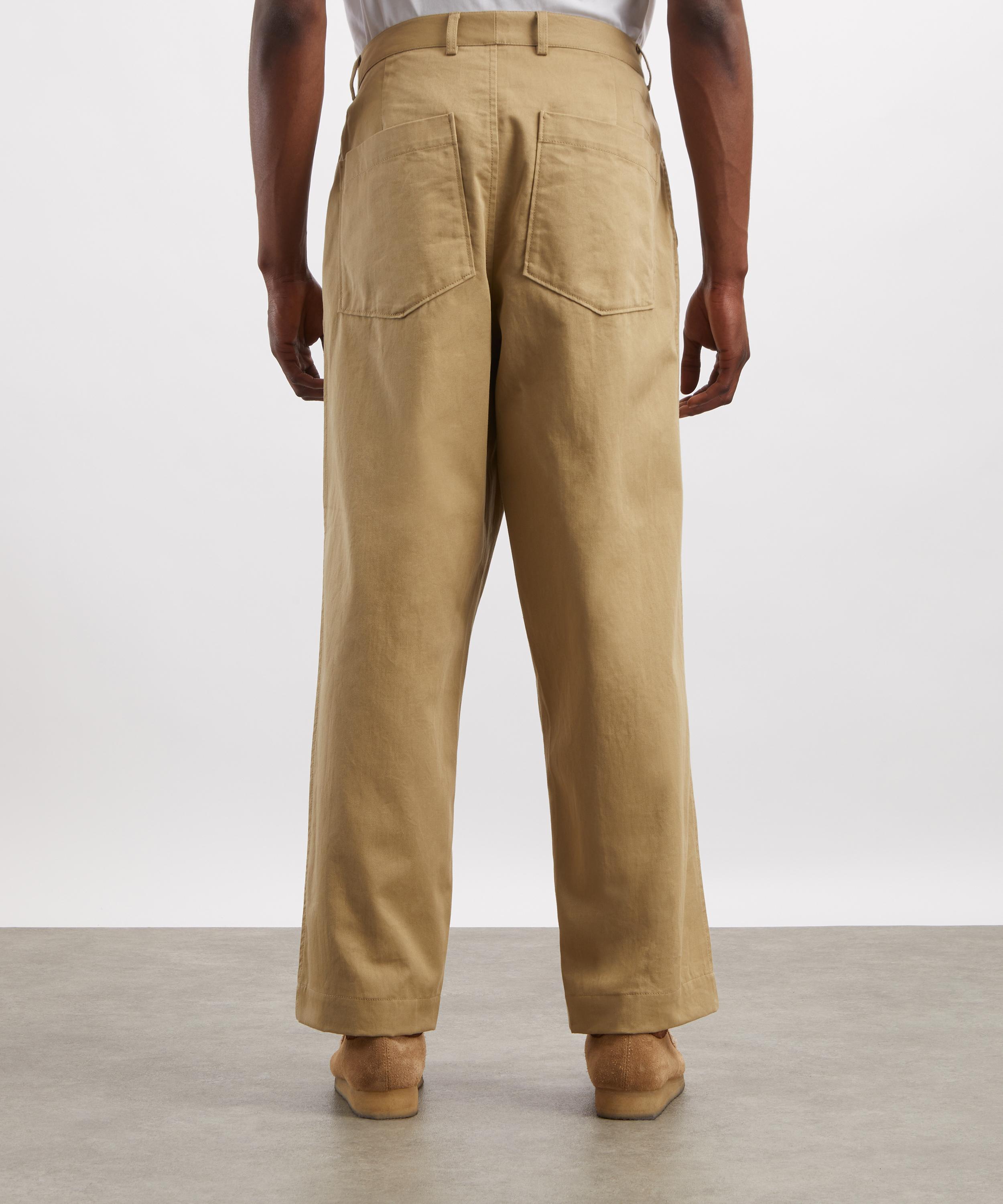 Universal Works - Duke Twill Wide-Leg Trousers image number 3
