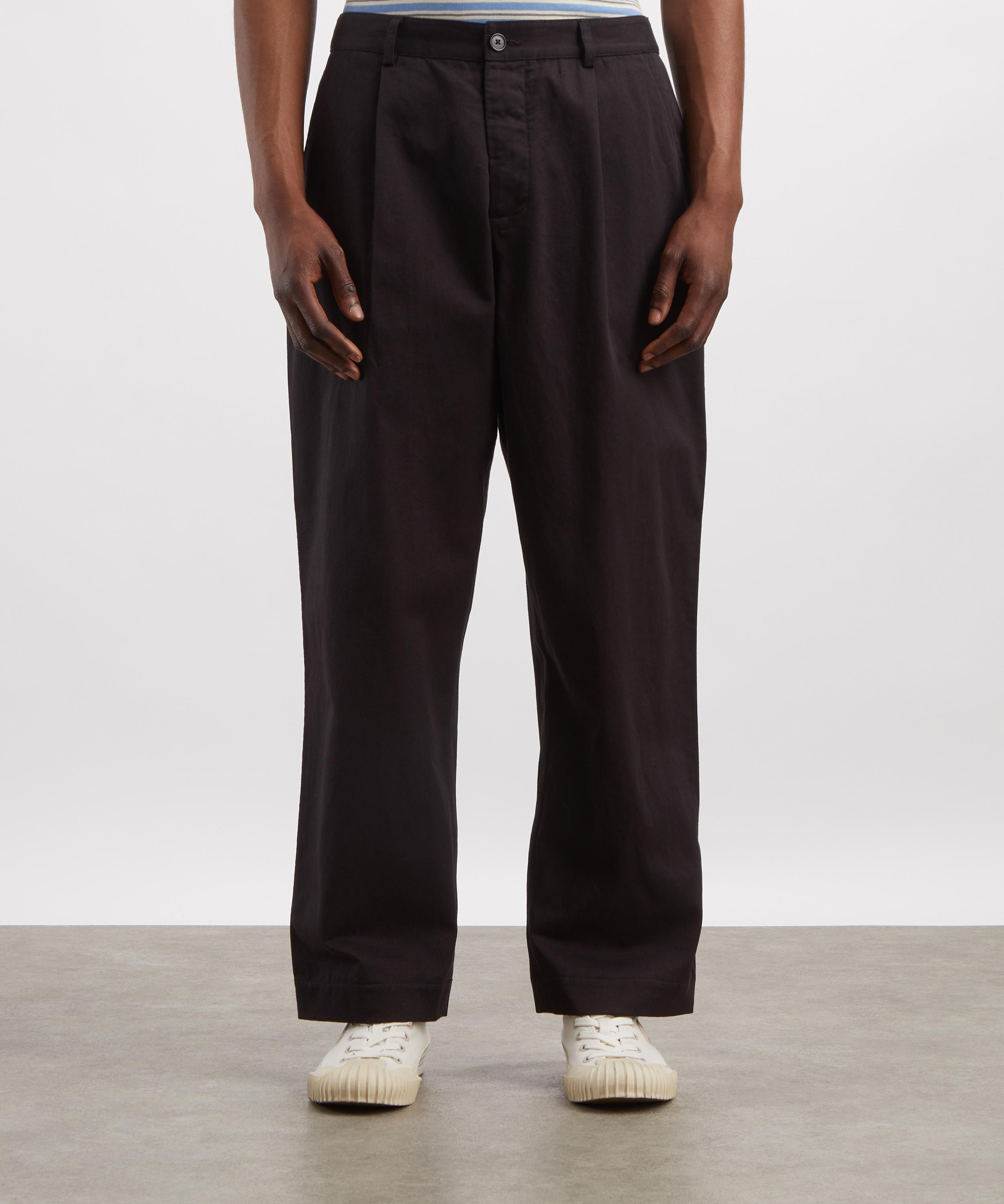 Universal Works - Duke Twill Wide-Leg Trousers image number 2