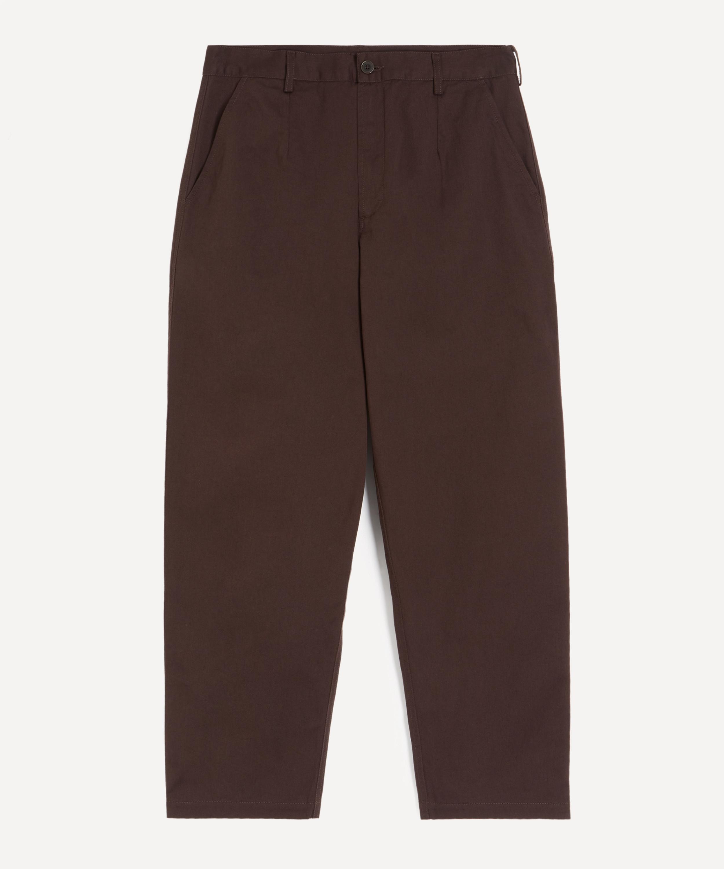 Universal Works - Brown Twill Drizzy Trousers