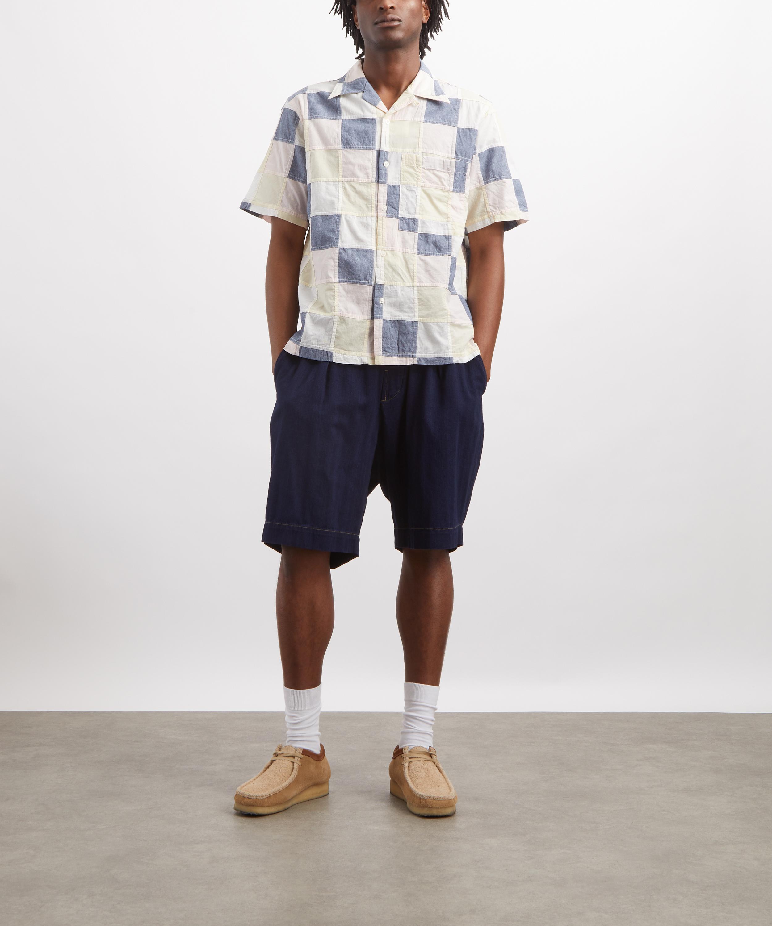 Universal Works - Patchwork Check Road Shirt image number 1