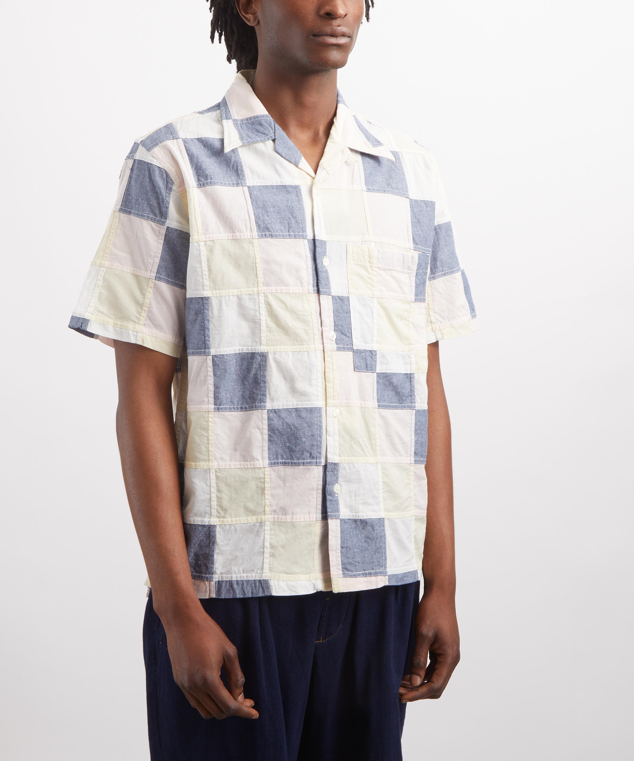Universal Works - Patchwork Check Road Shirt image number 2
