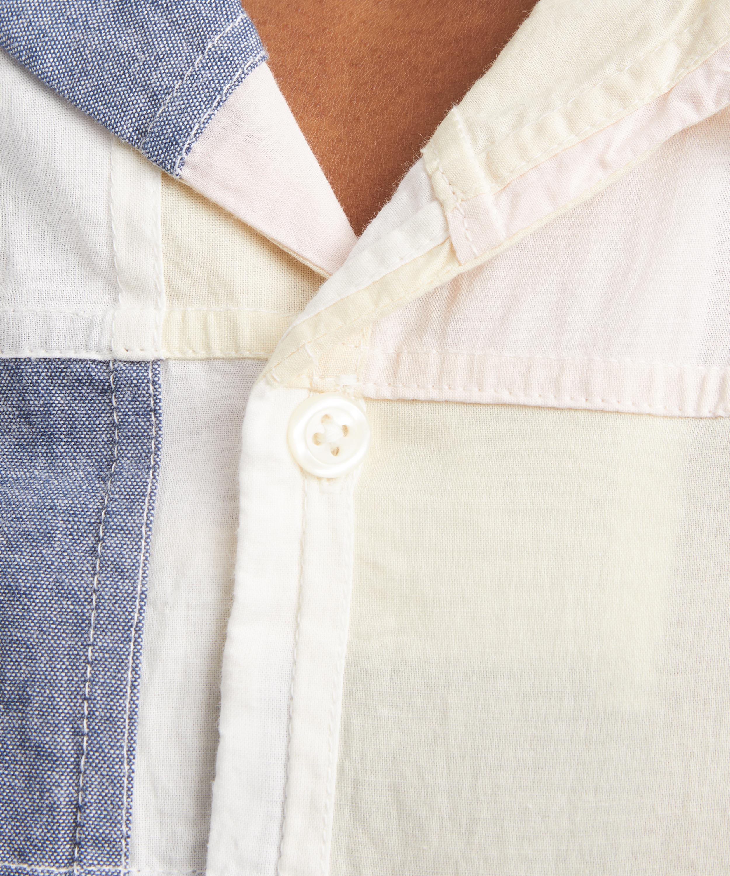 Universal Works - Patchwork Check Road Shirt image number 4