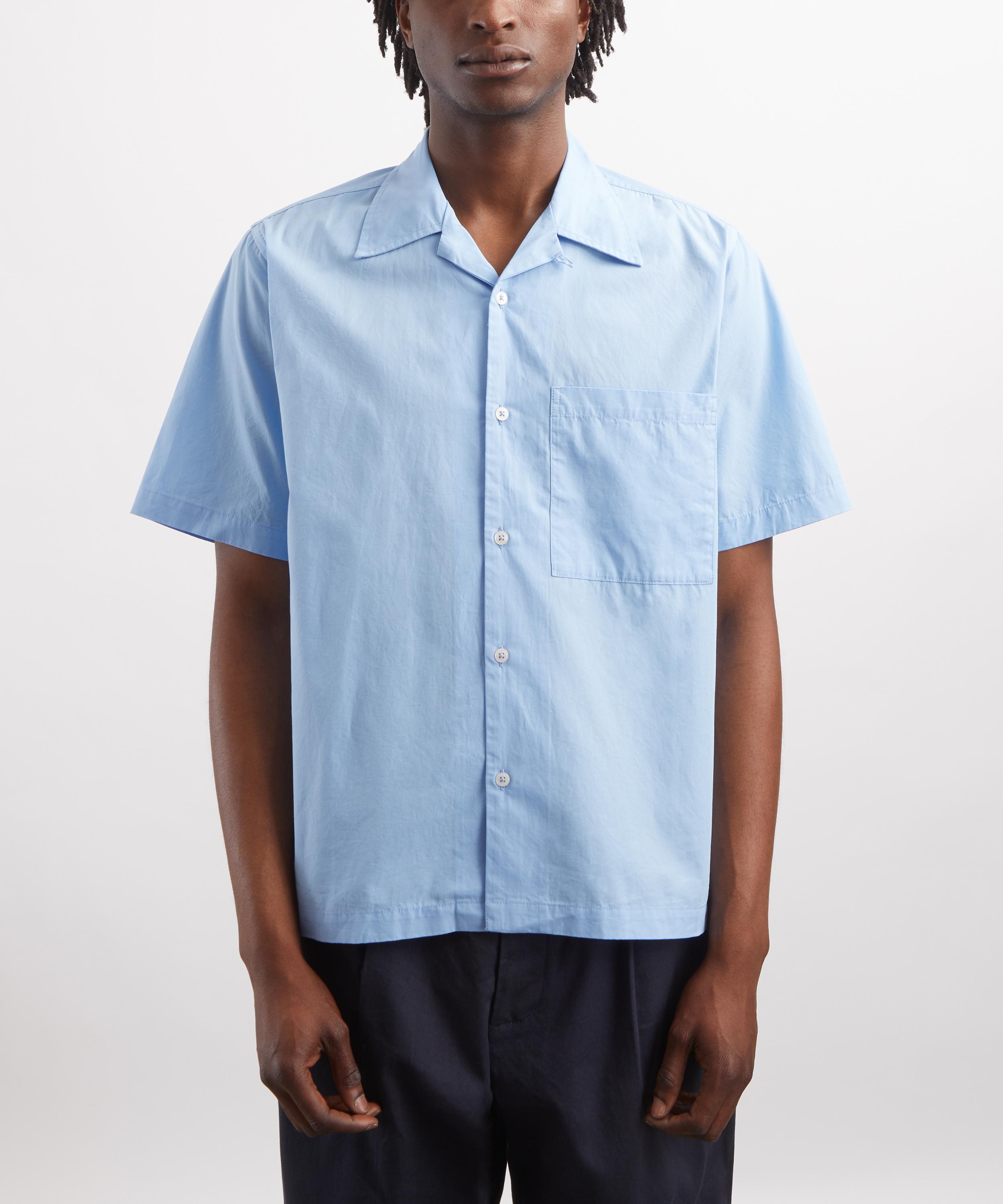 Universal Works - Sky Fil a Fil Camp Shirt image number 2
