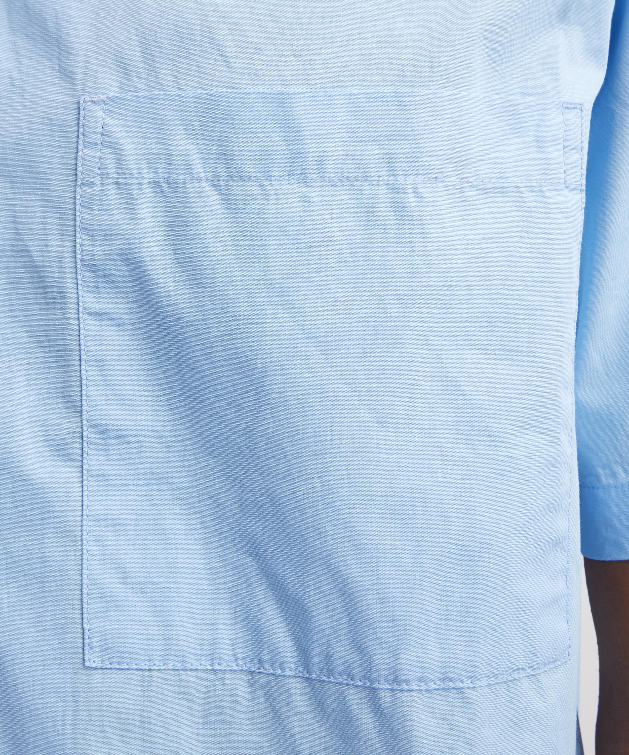 Universal Works - Sky Fil a Fil Camp Shirt image number 4