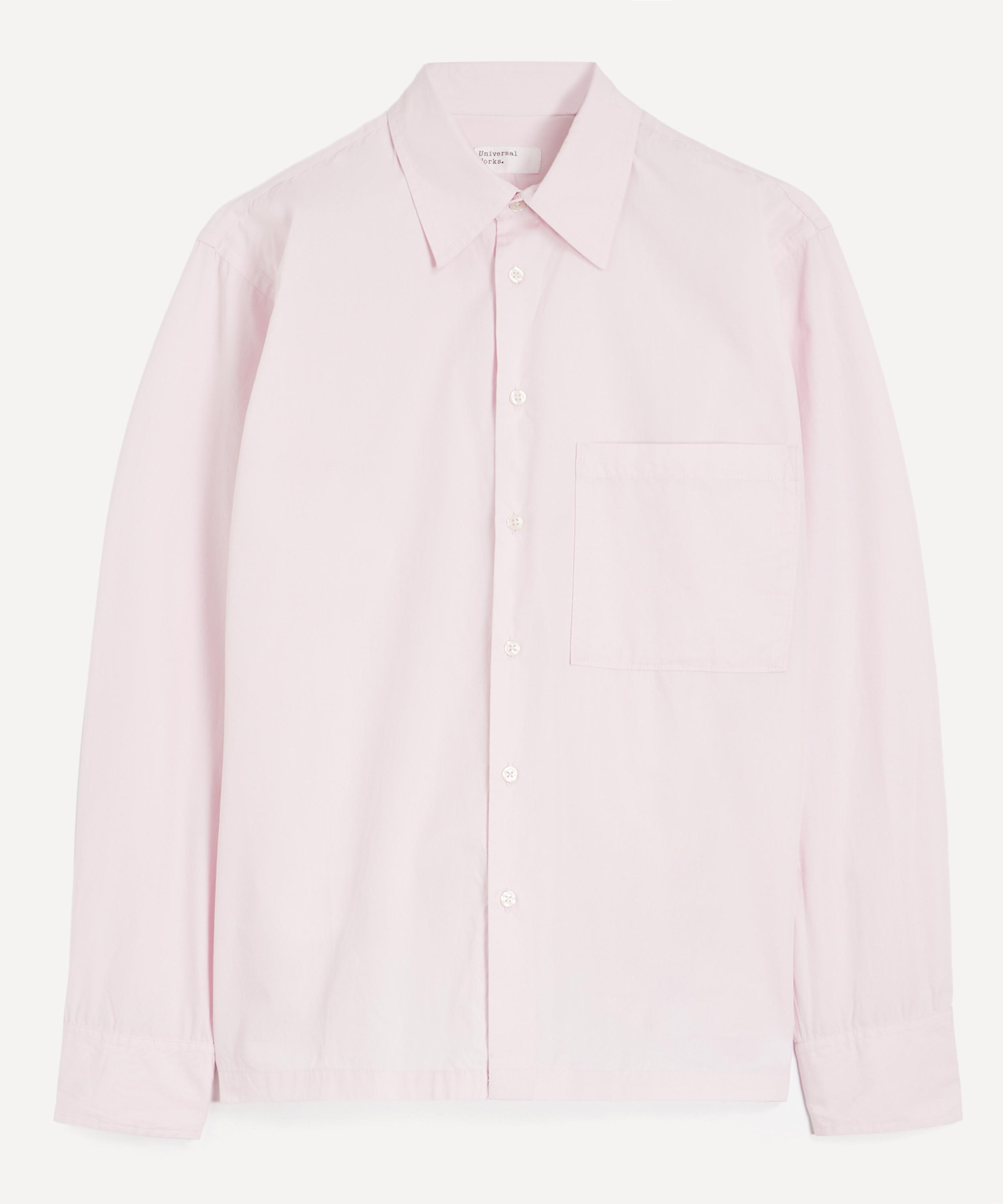 Universal Works - Pale Pink Broadcloth Lucky Shirt