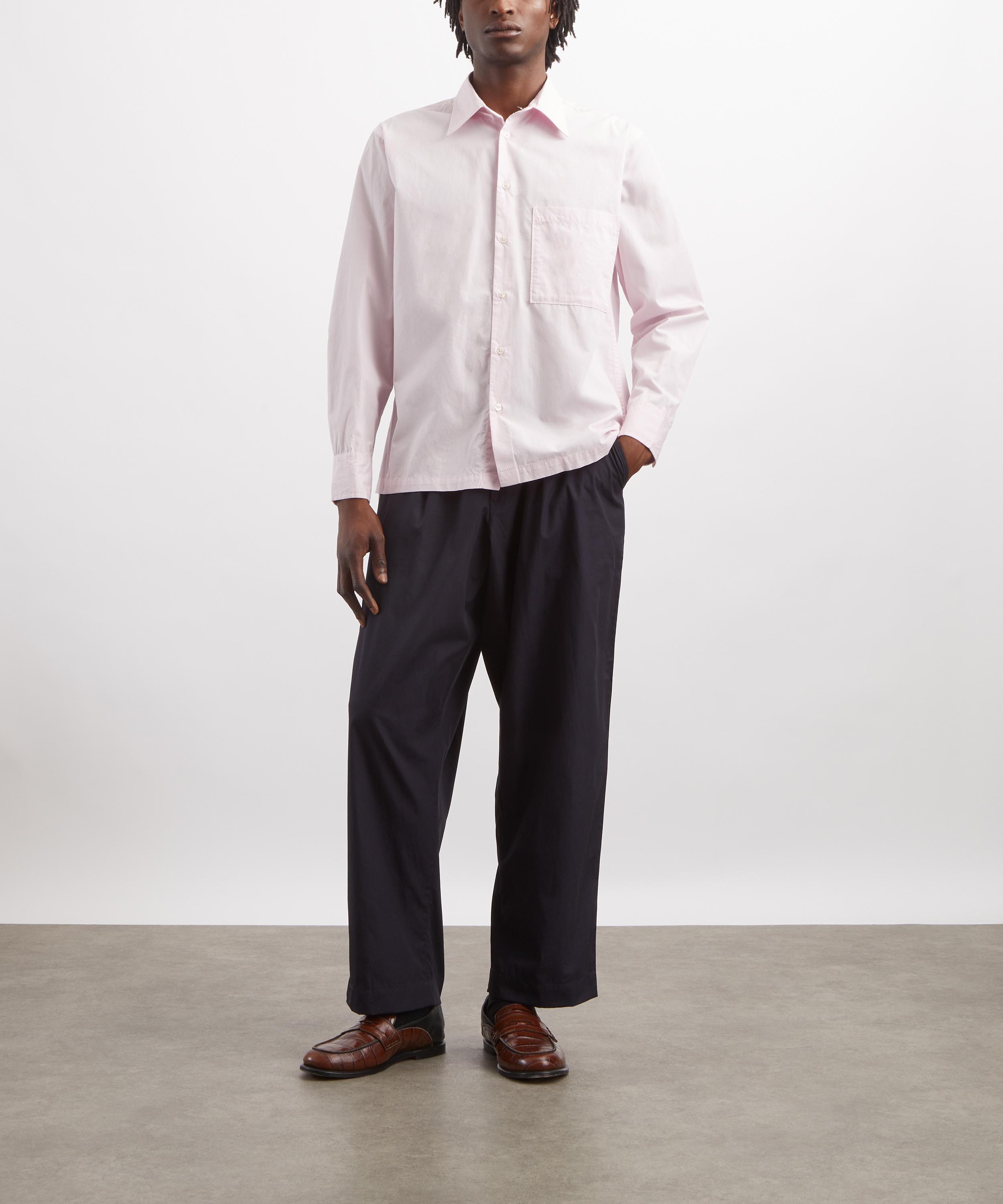Universal Works - Pale Pink Broadcloth Lucky Shirt image number 1