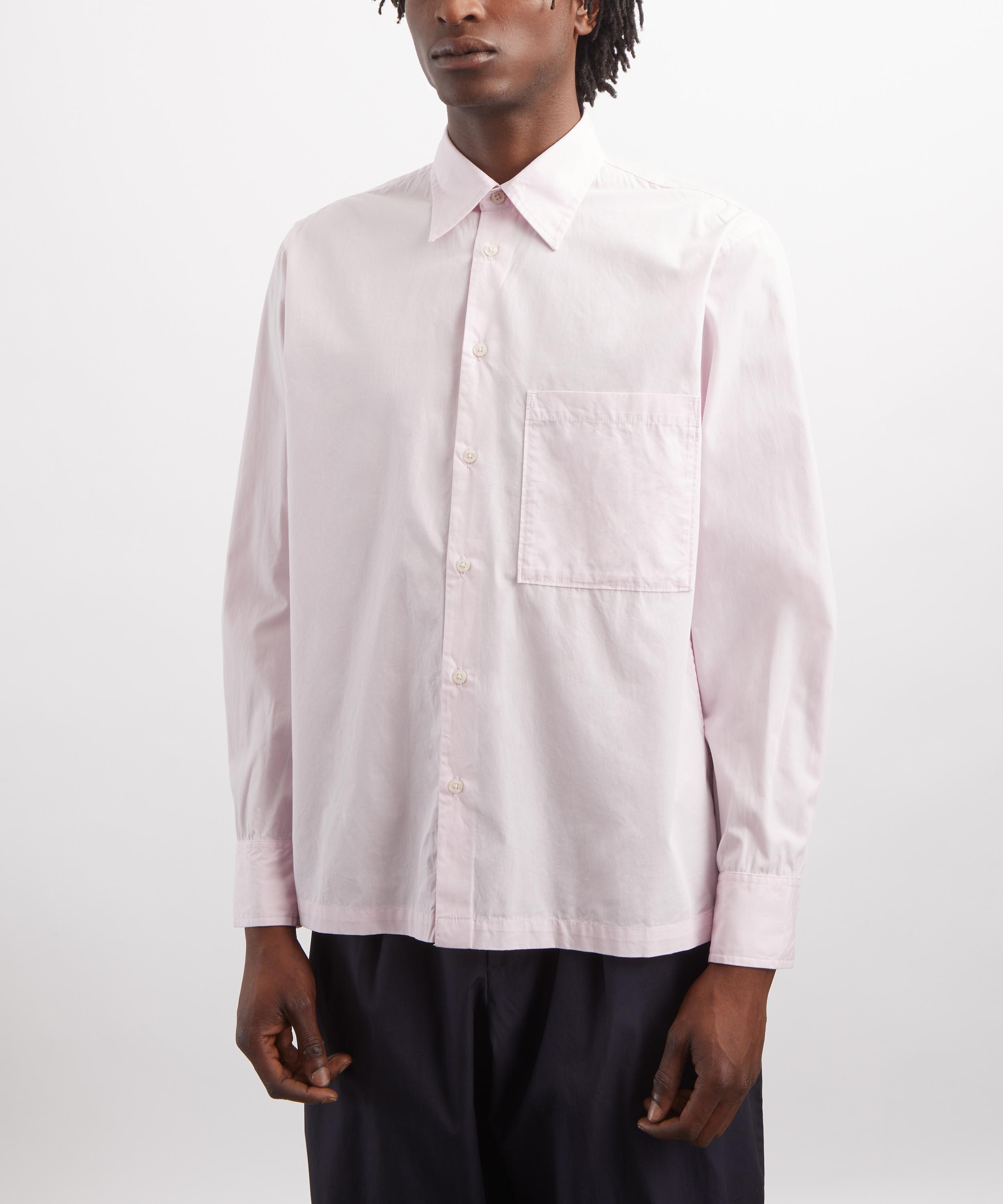 Universal Works - Pale Pink Broadcloth Lucky Shirt image number 2