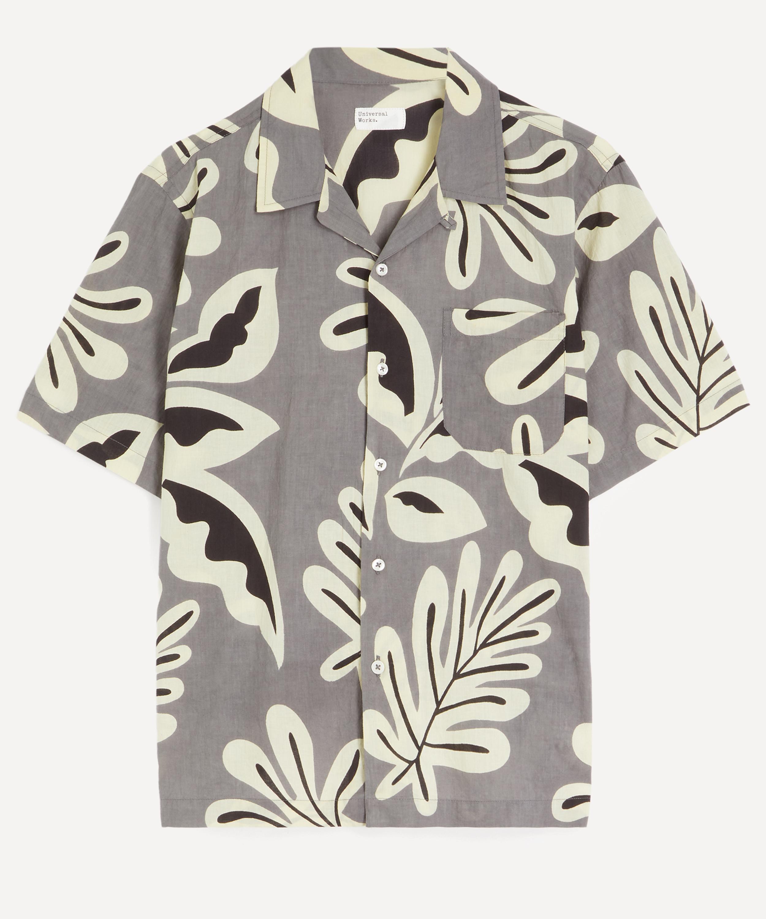 Universal Works - Grey Baja Print Road Shirt