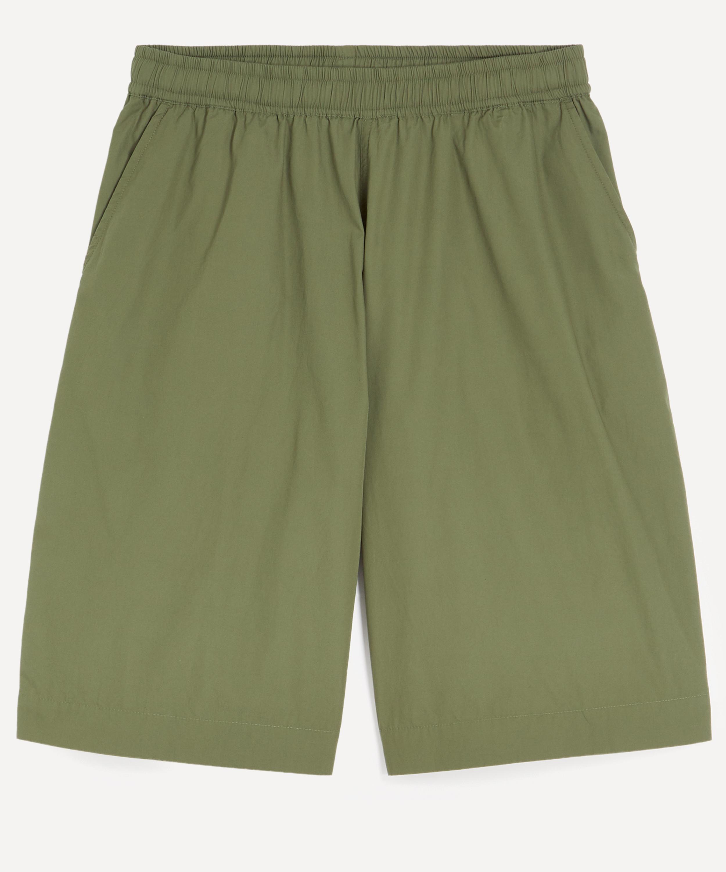 Universal Works - Olive Broadcloth Vacation Shorts