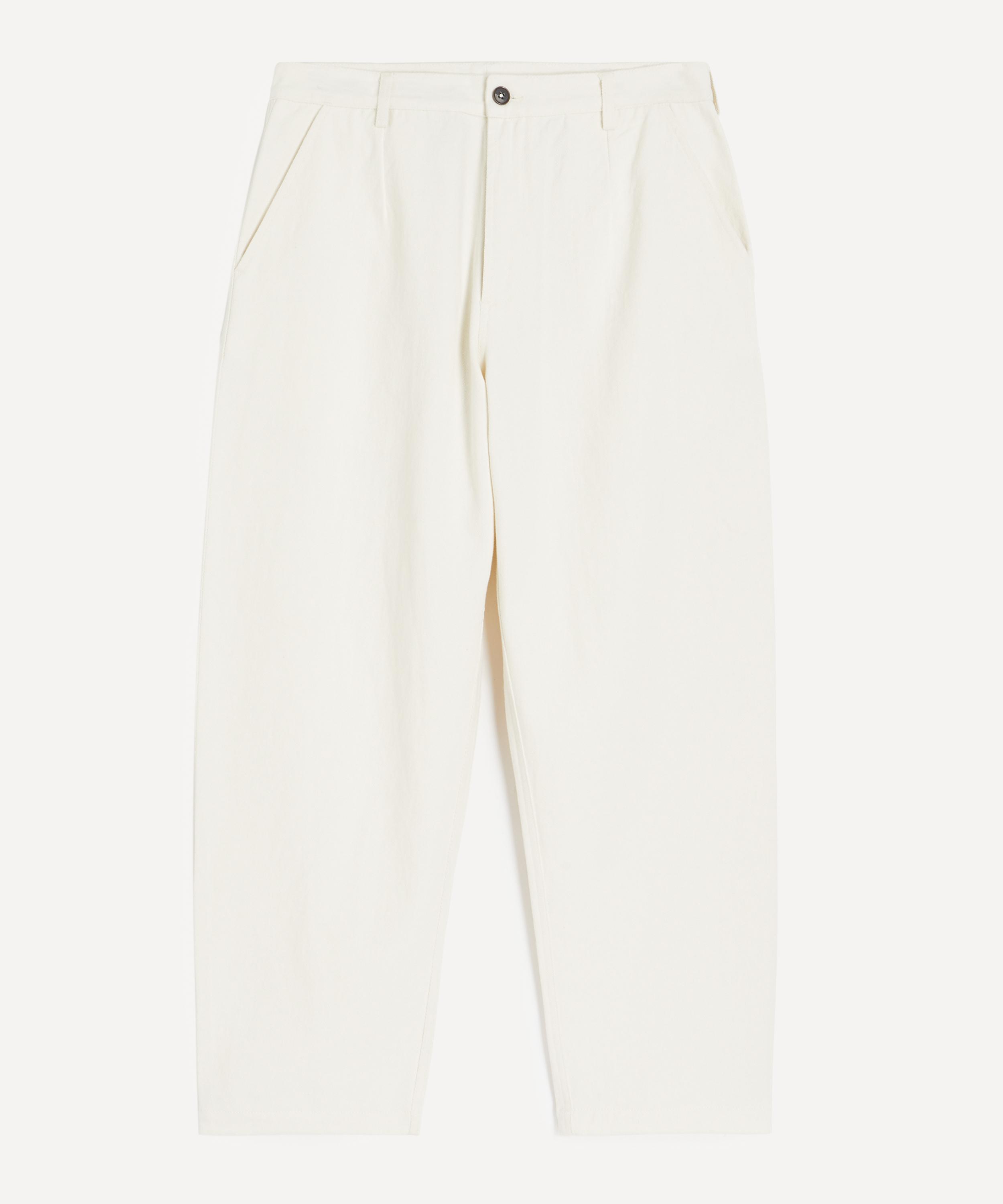 Universal Works - Ecru Slub Drill Drizzy Trousers