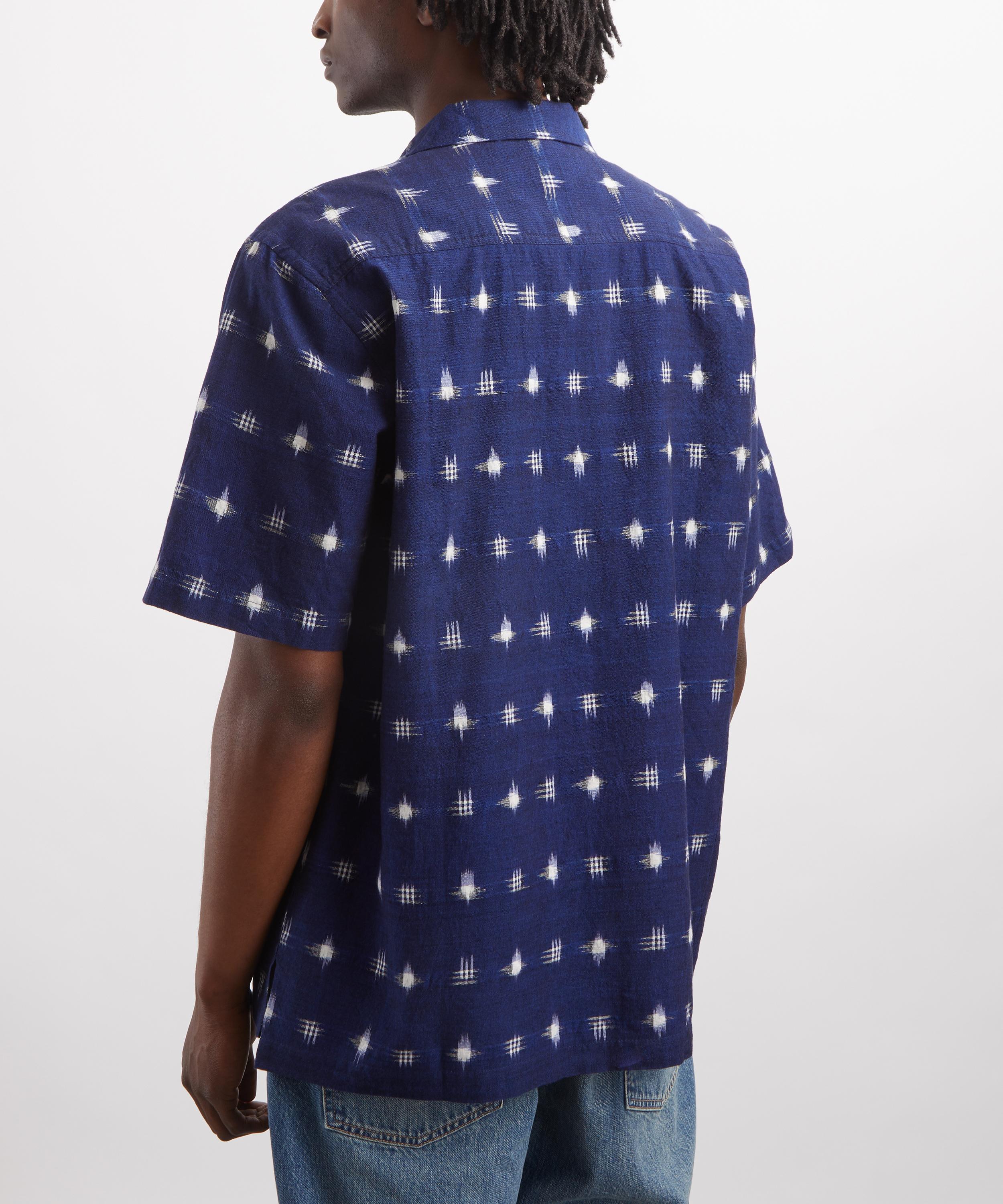 Universal Works - Indigo Camper Shirt image number 3