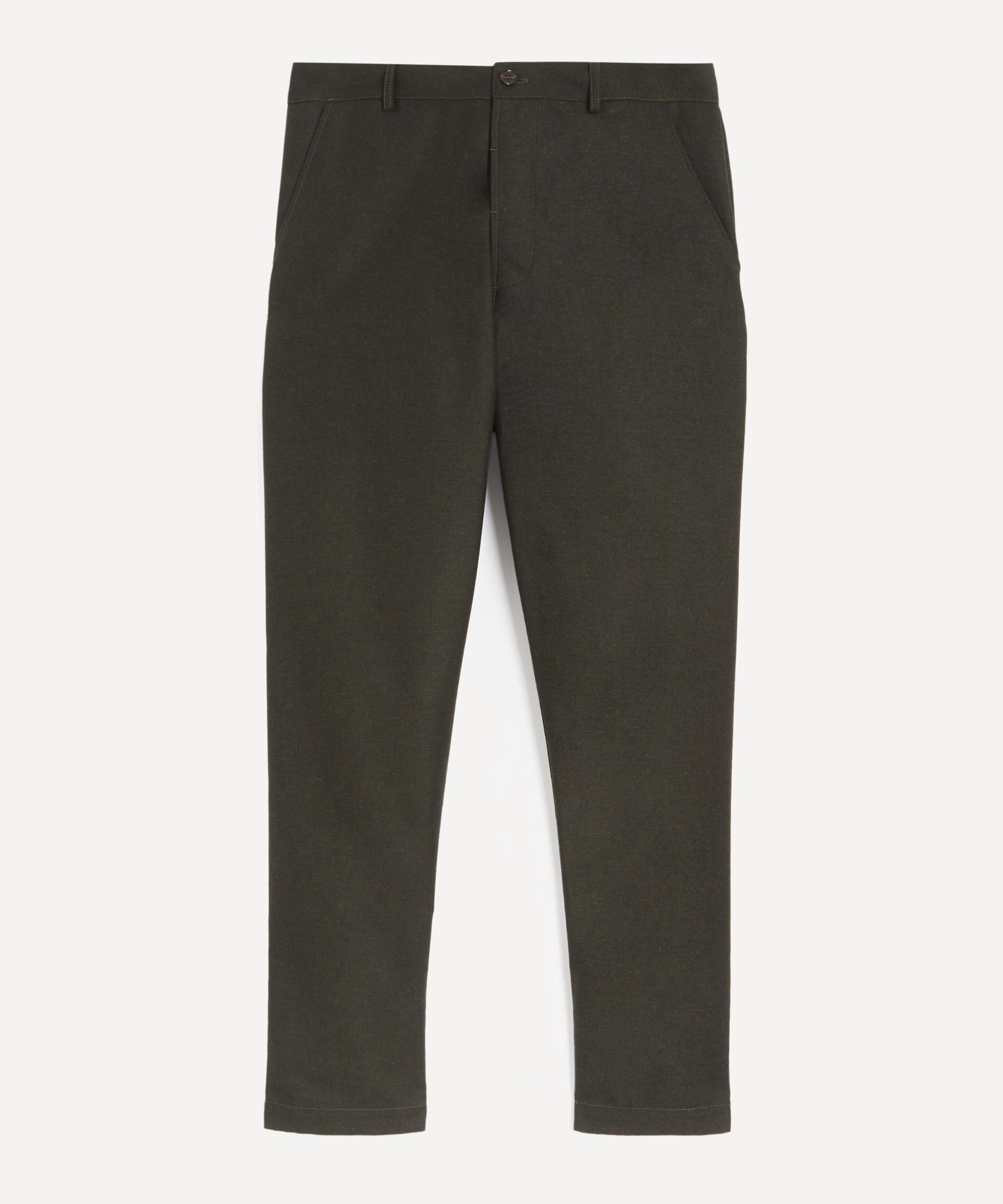 Universal Works - Military Chino Trousers in Olive image number 0