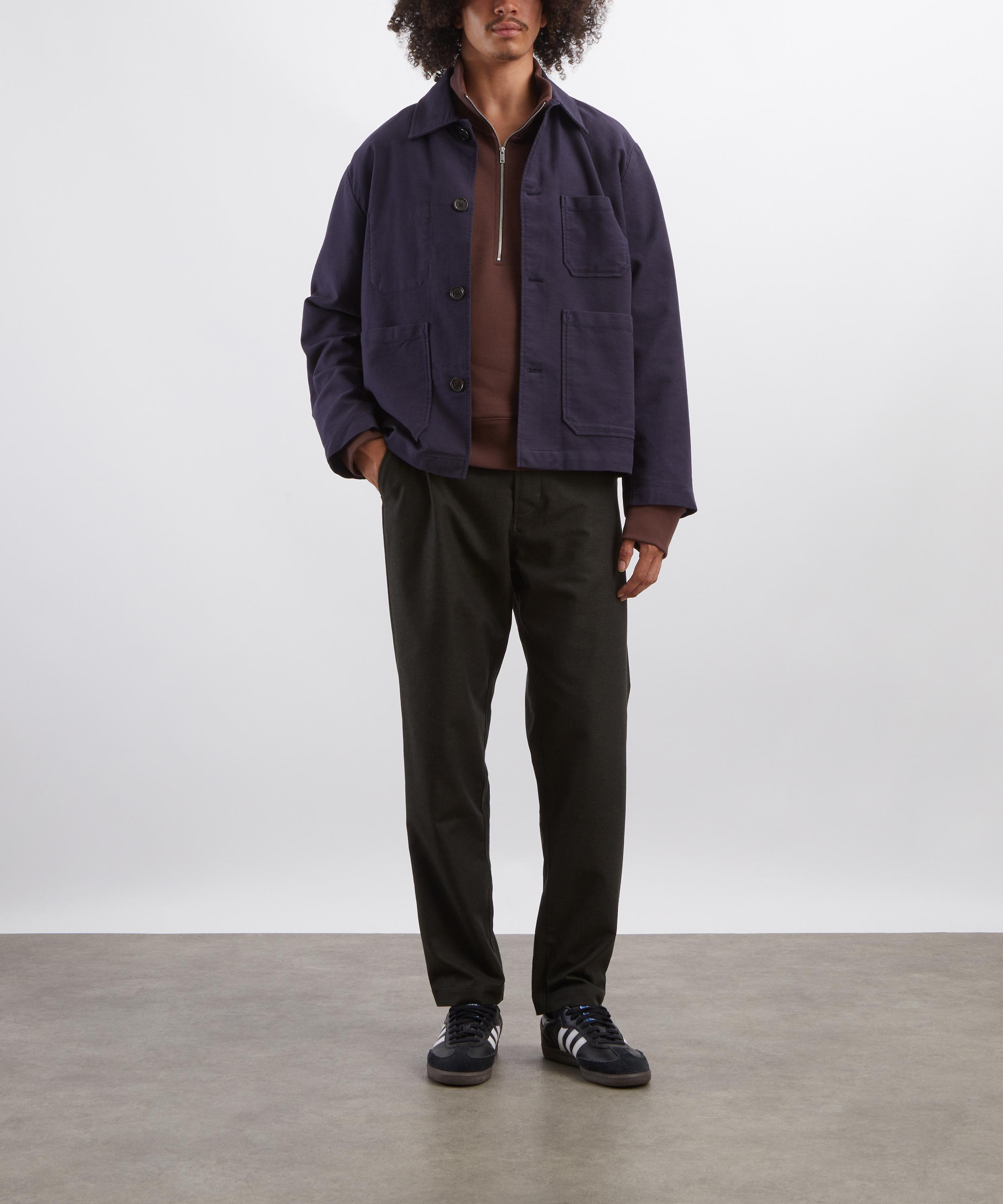 Universal Works - Military Chino Trousers in Olive image number 1