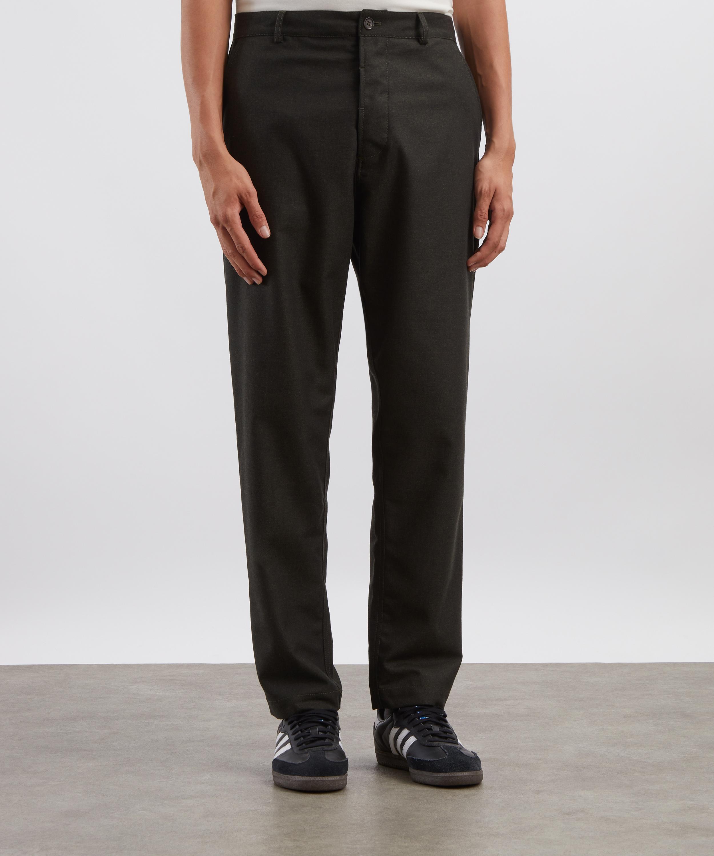 Universal Works - Military Chino Trousers in Olive image number 2