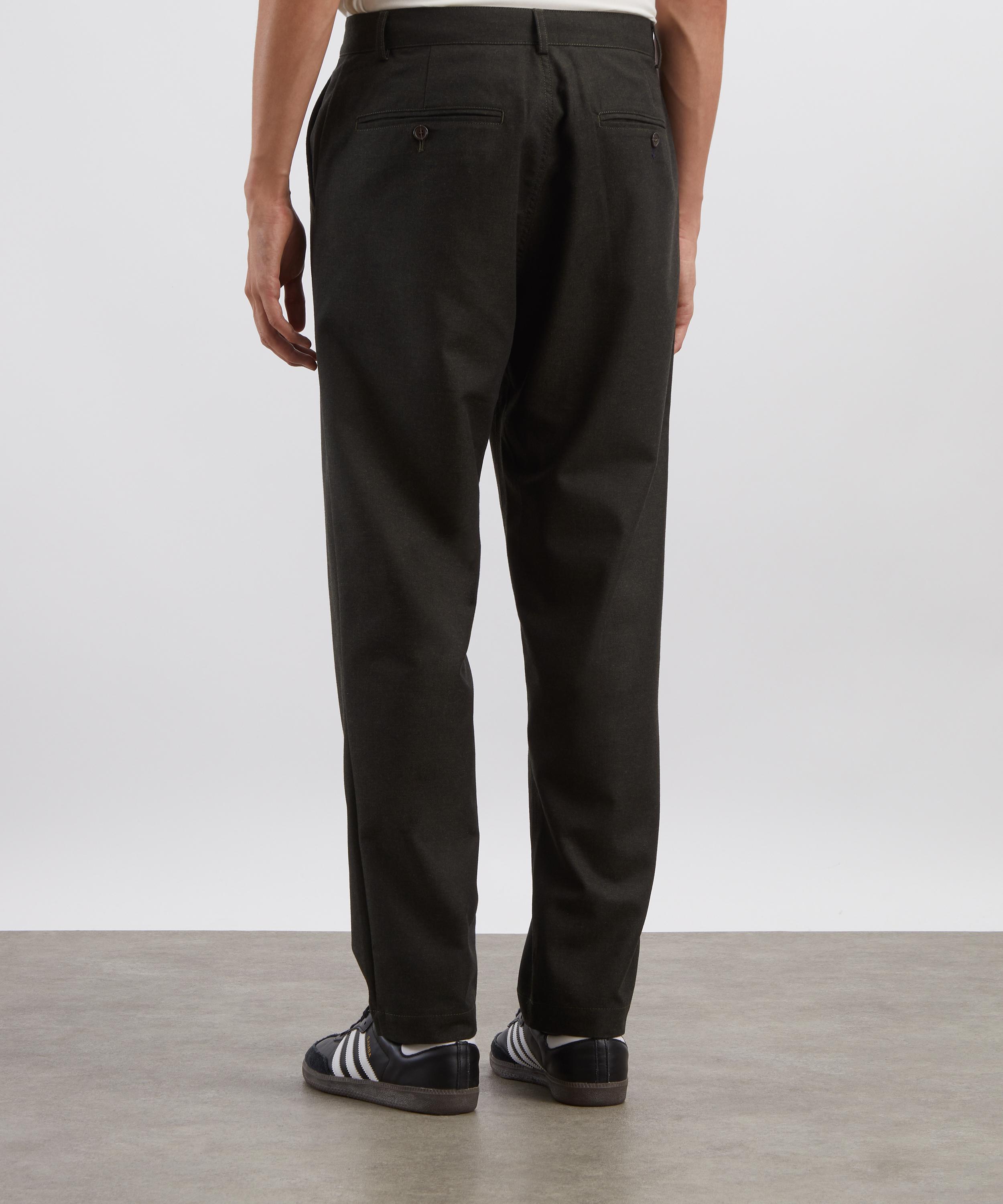 Universal Works - Military Chino Trousers in Olive image number 3