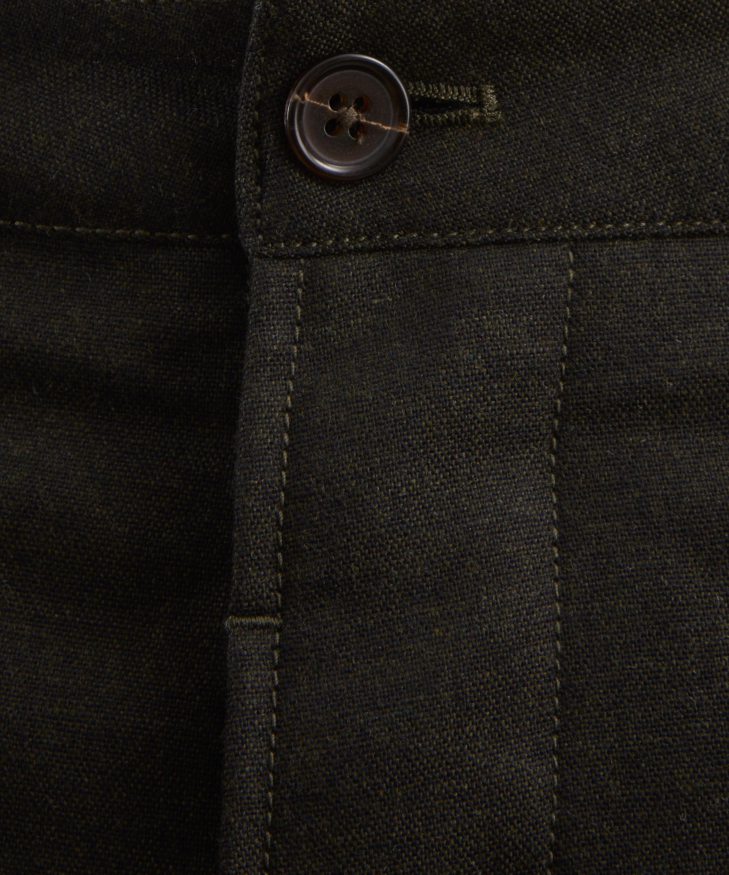 Universal Works - Military Chino Trousers in Olive image number 4