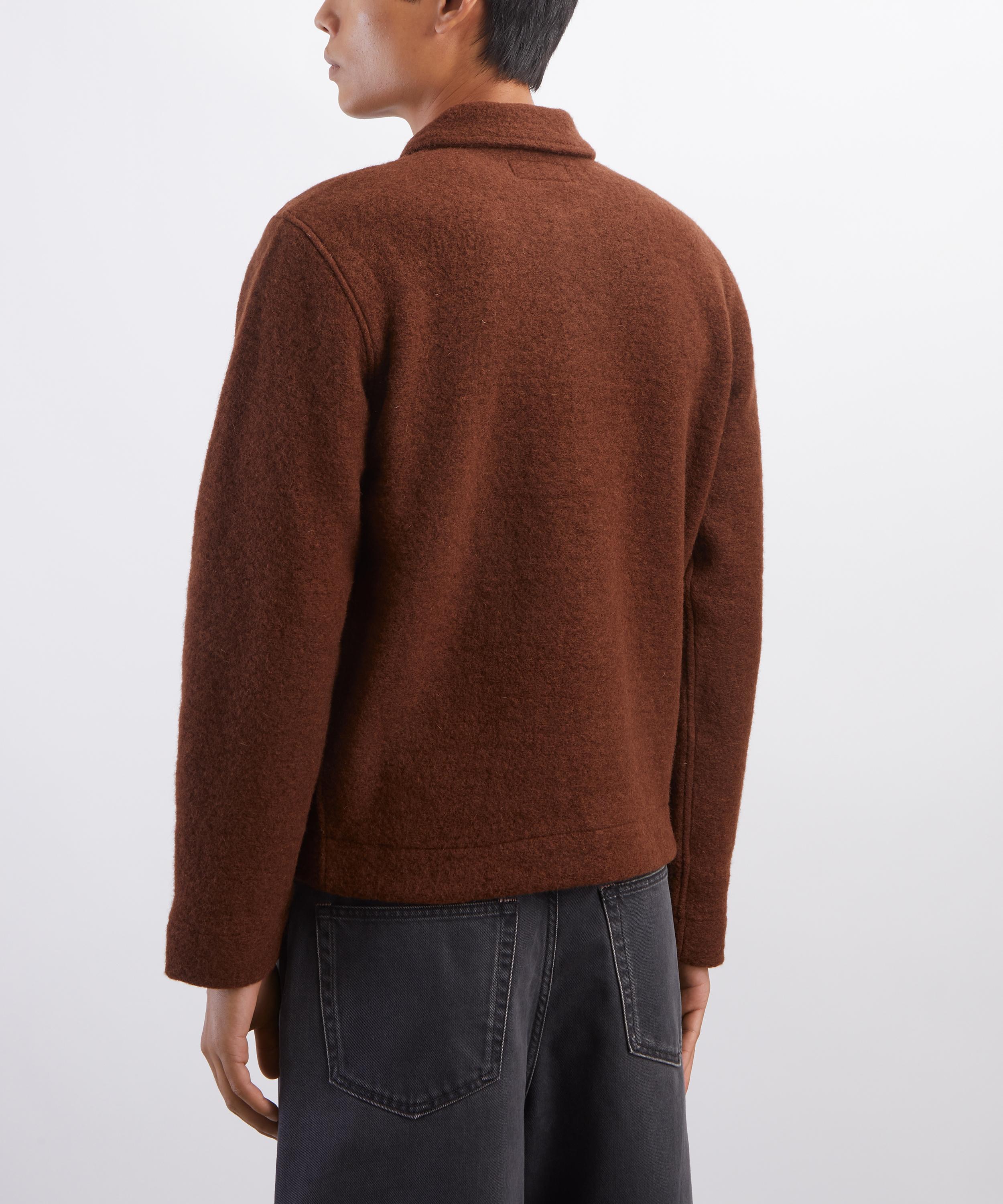 Universal Works - Uniform Wool-Blend Fleece Jacket image number 3