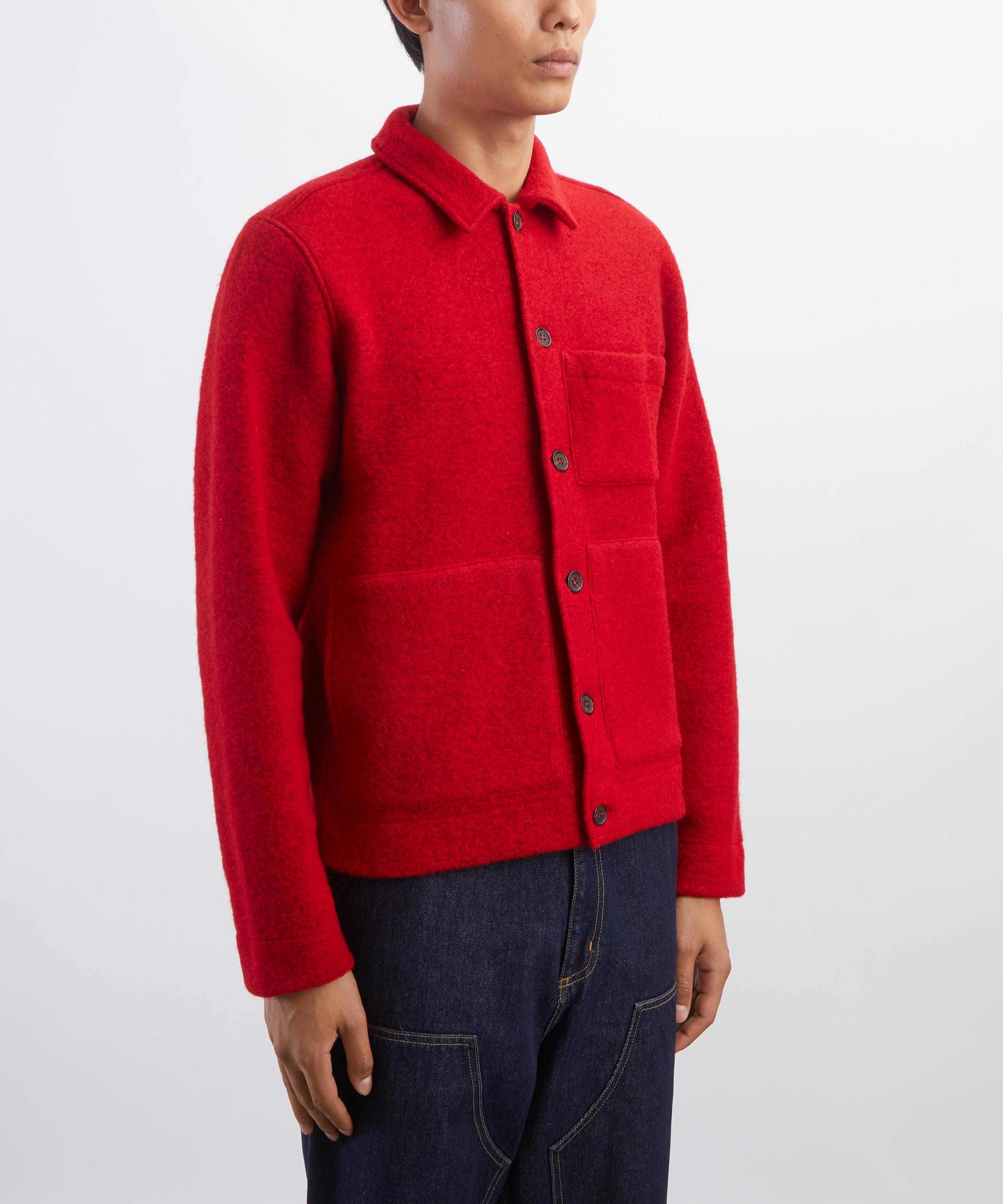 Universal Works - Uniform Wool-Blend Fleece Jacket image number 2