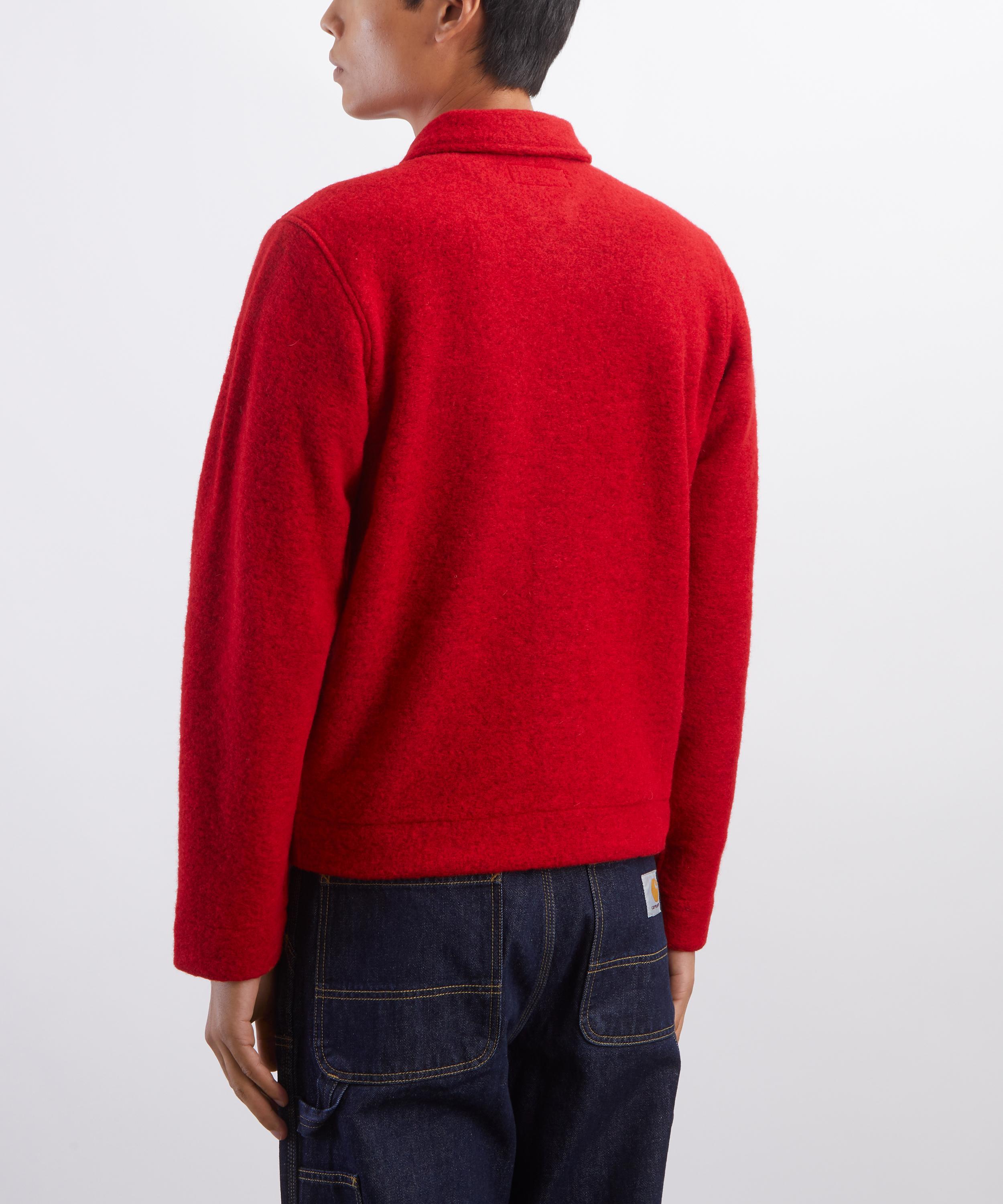 Universal Works - Uniform Wool-Blend Fleece Jacket image number 3