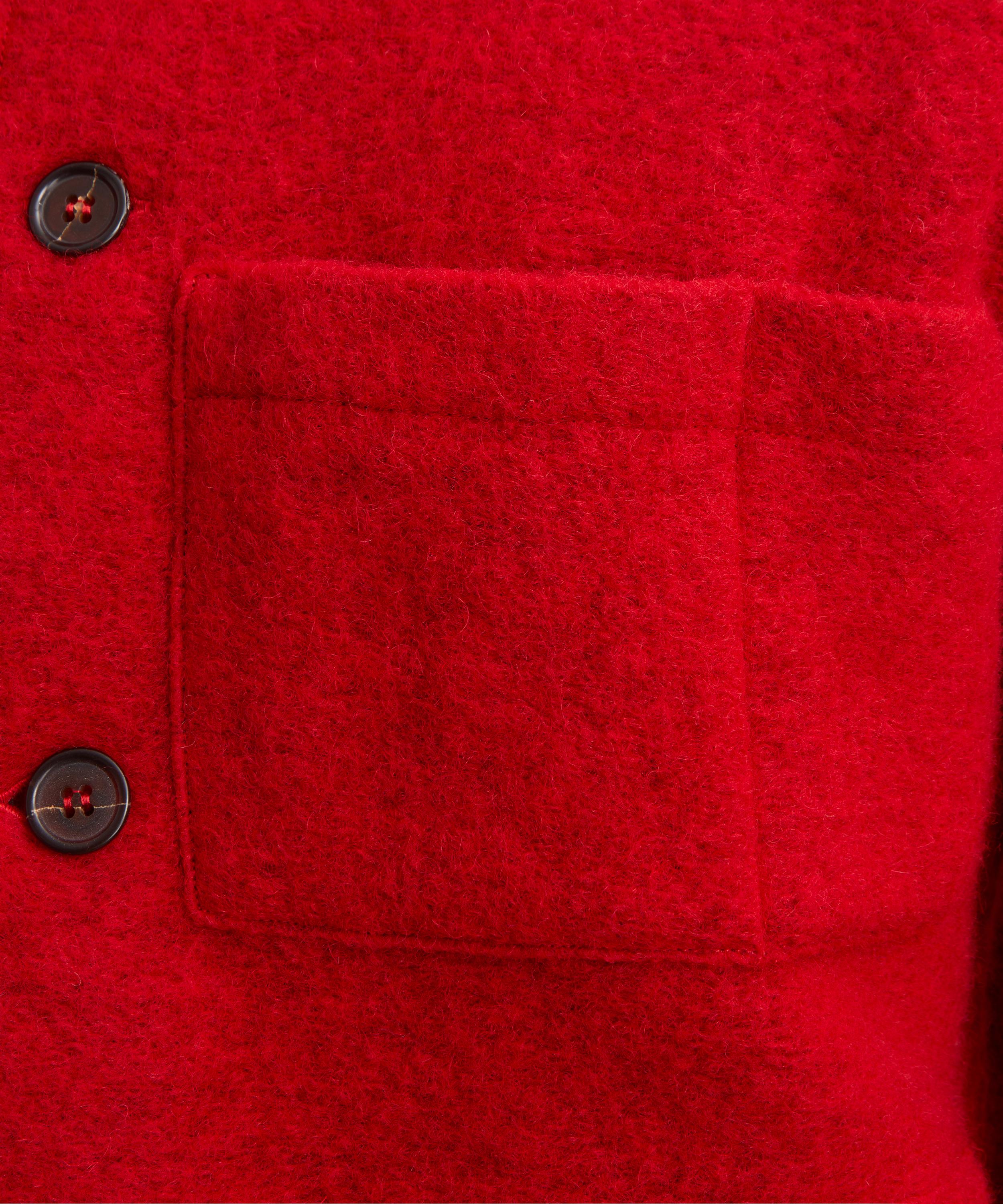 Universal Works - Uniform Wool-Blend Fleece Jacket image number 4