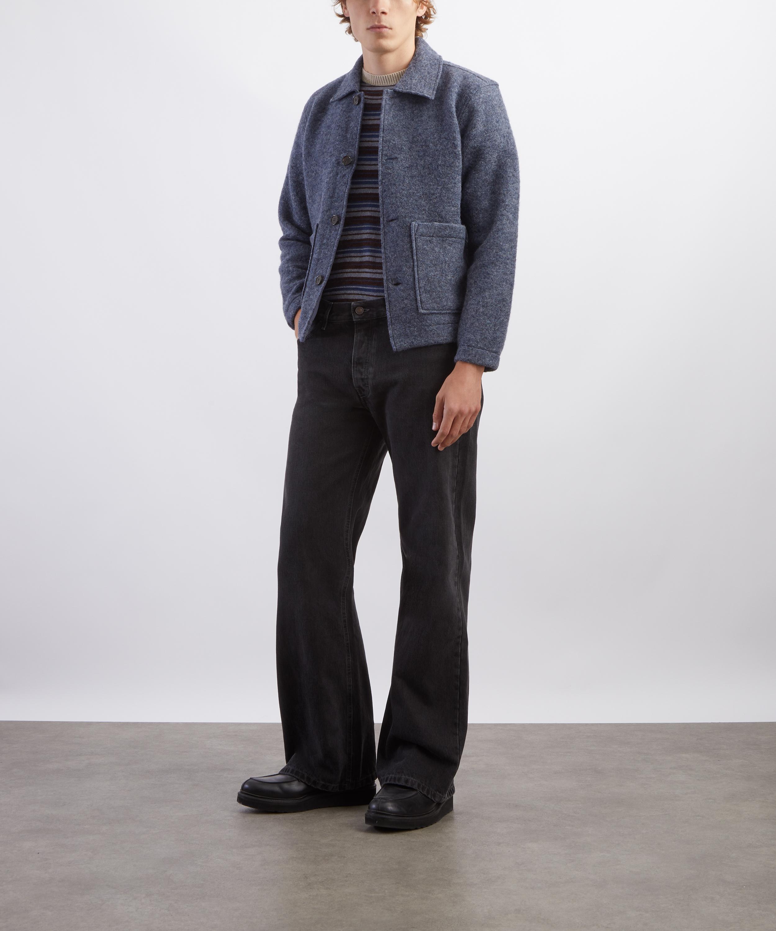 Universal Works - Slate Blue Rams Jacket image number 1