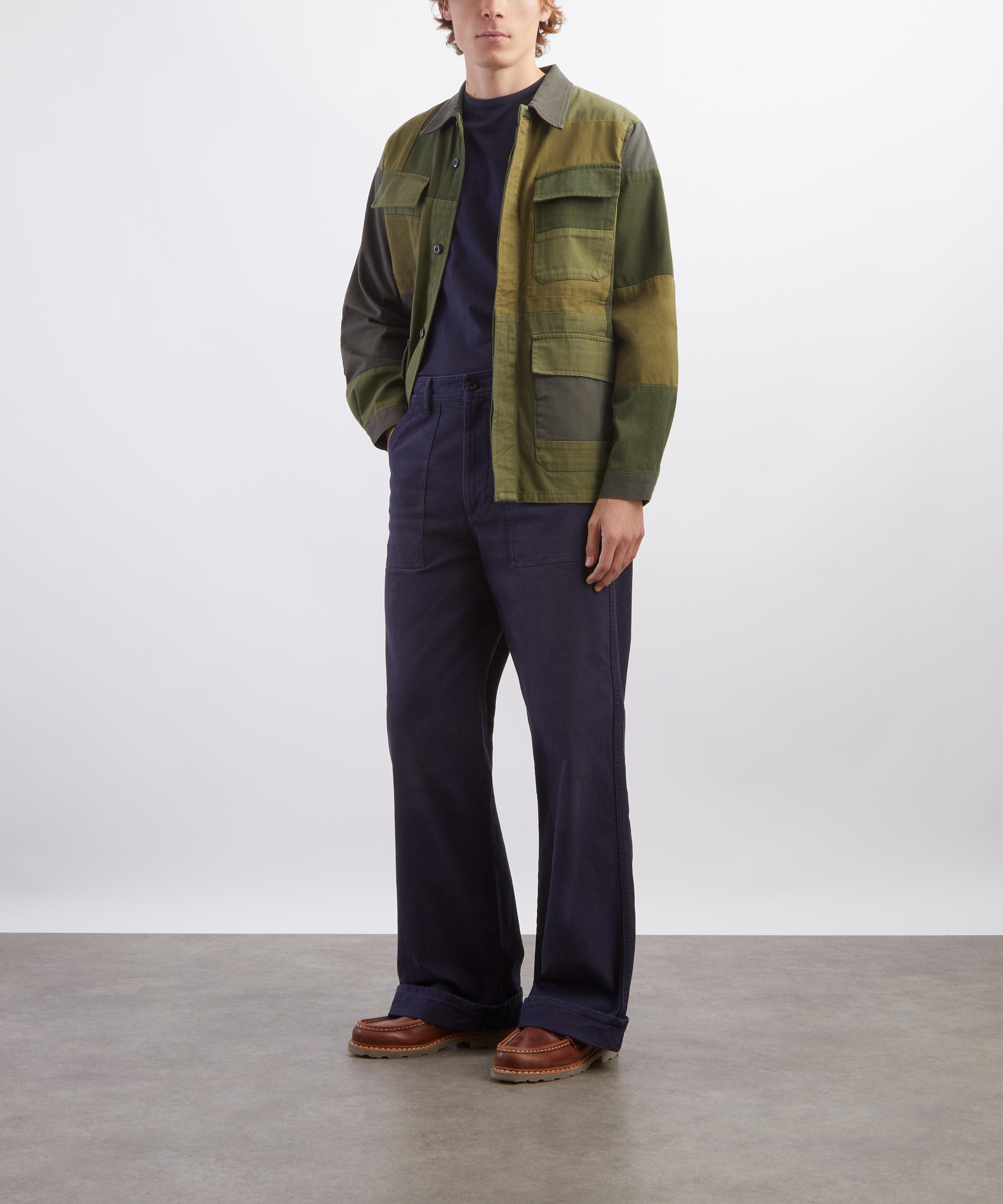 Universal Works - Patchwork Twill Fatigue Jacket image number 1