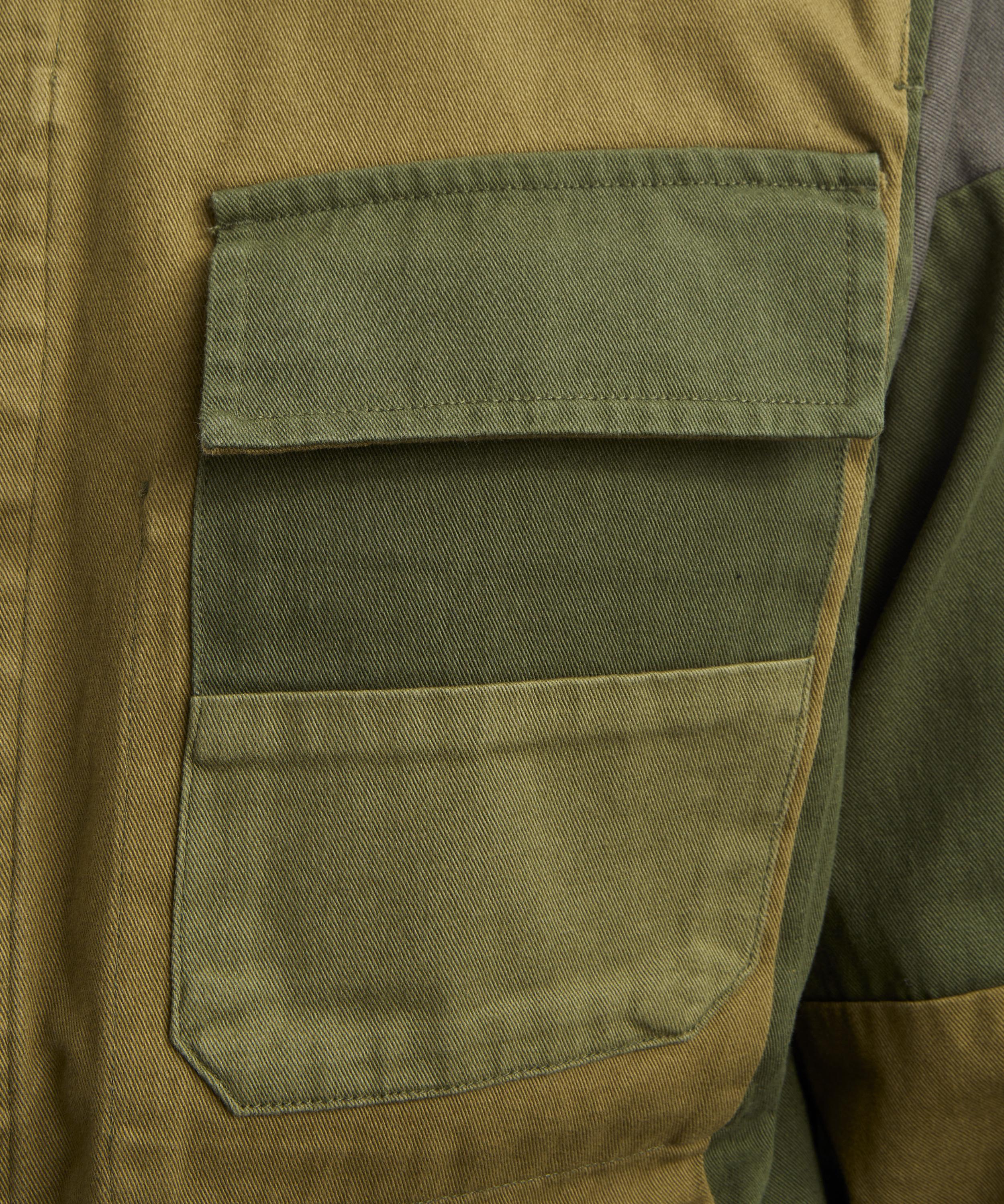 Universal Works - Patchwork Twill Fatigue Jacket image number 4