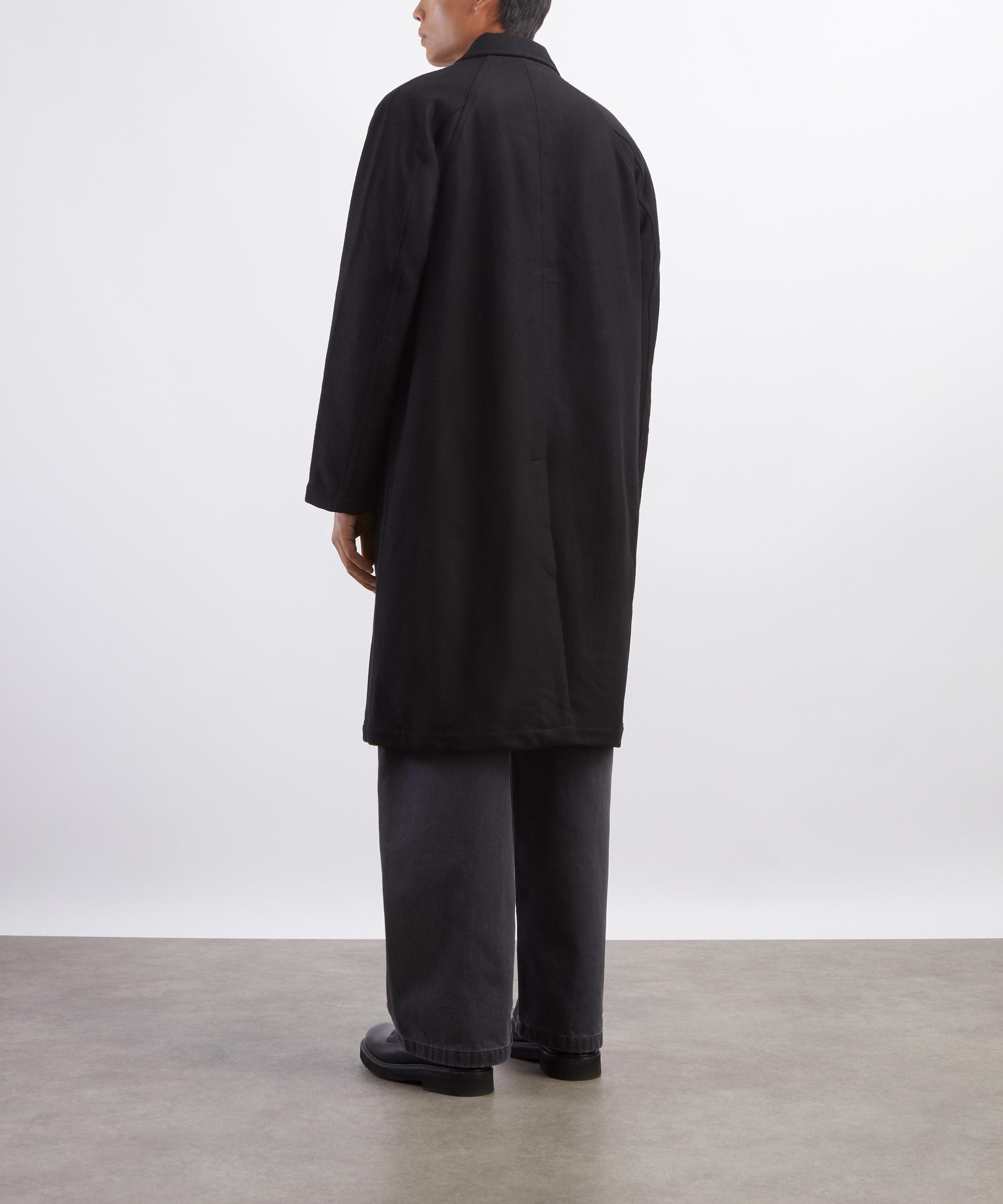 Universal Works - Black Mowbray Mac Coat image number 3