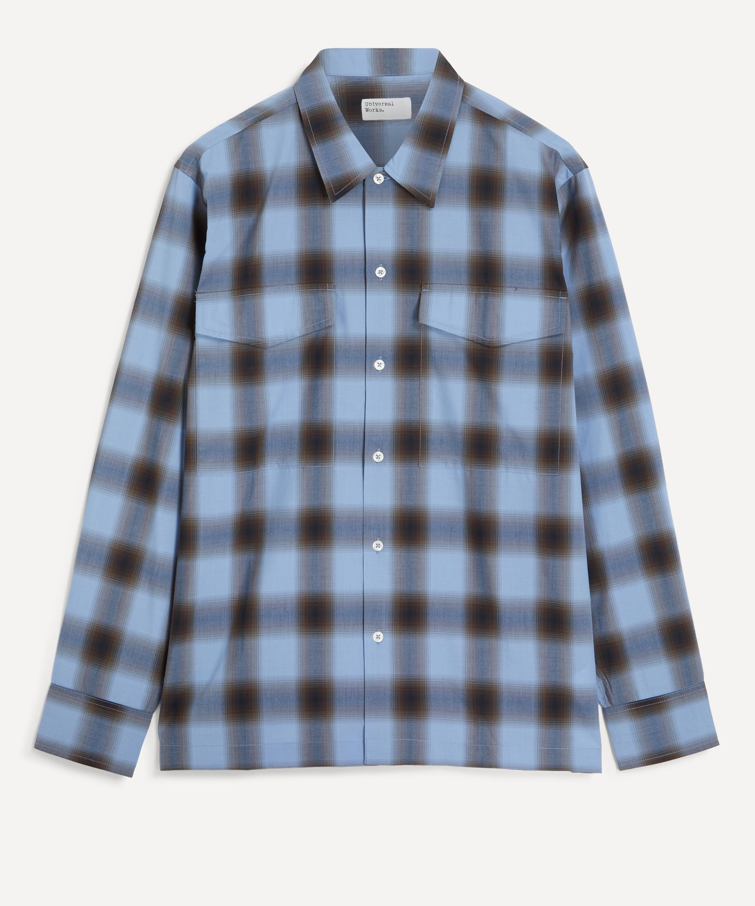 Universal Works - Charlie Check Attendant Shirt image number 0