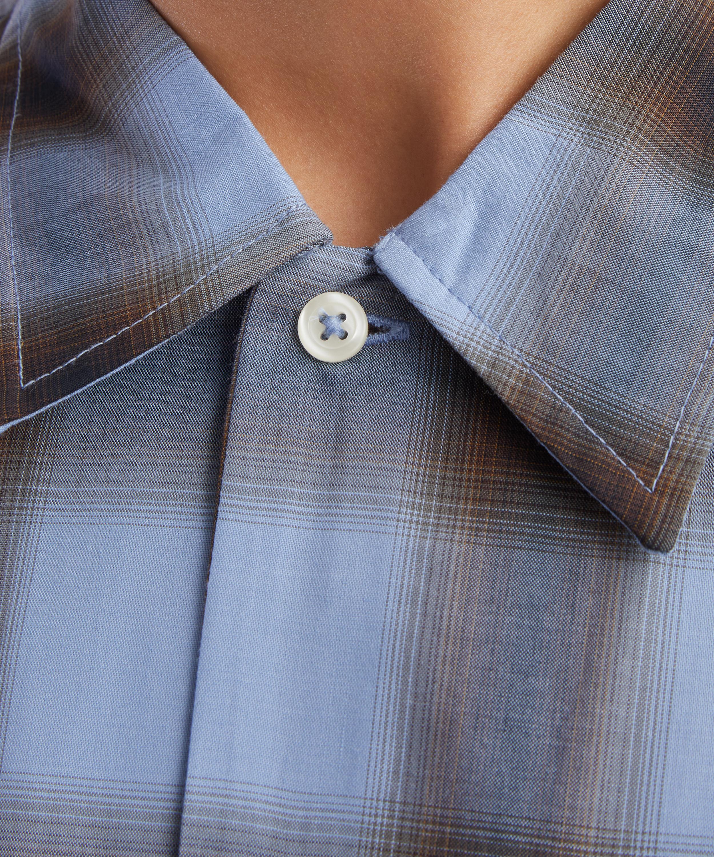 Universal Works - Charlie Check Attendant Shirt image number 4