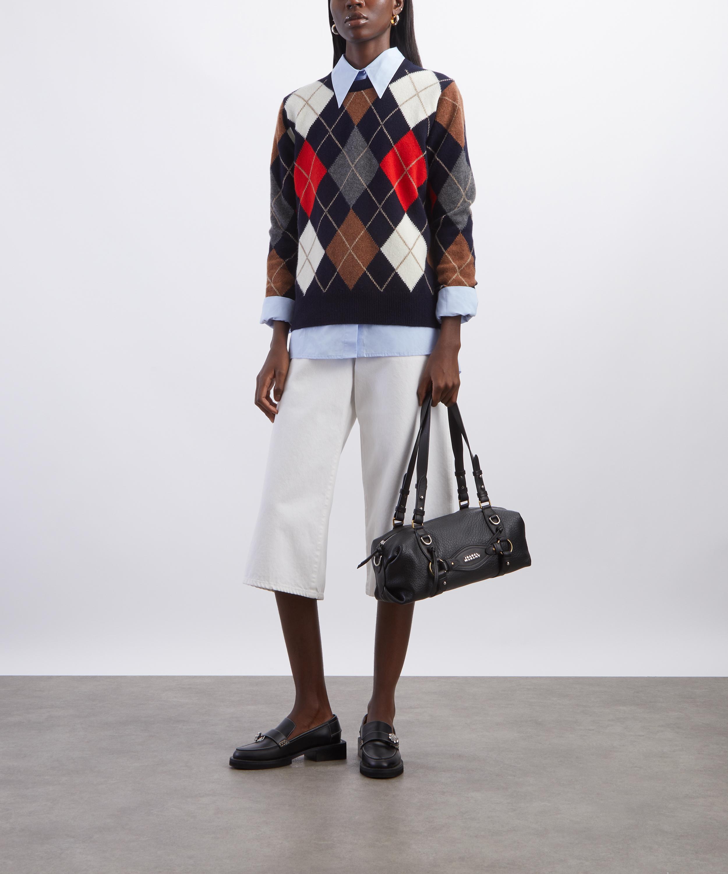 &Daughter - Ava Argyle Crewneck Jumper image number 1
