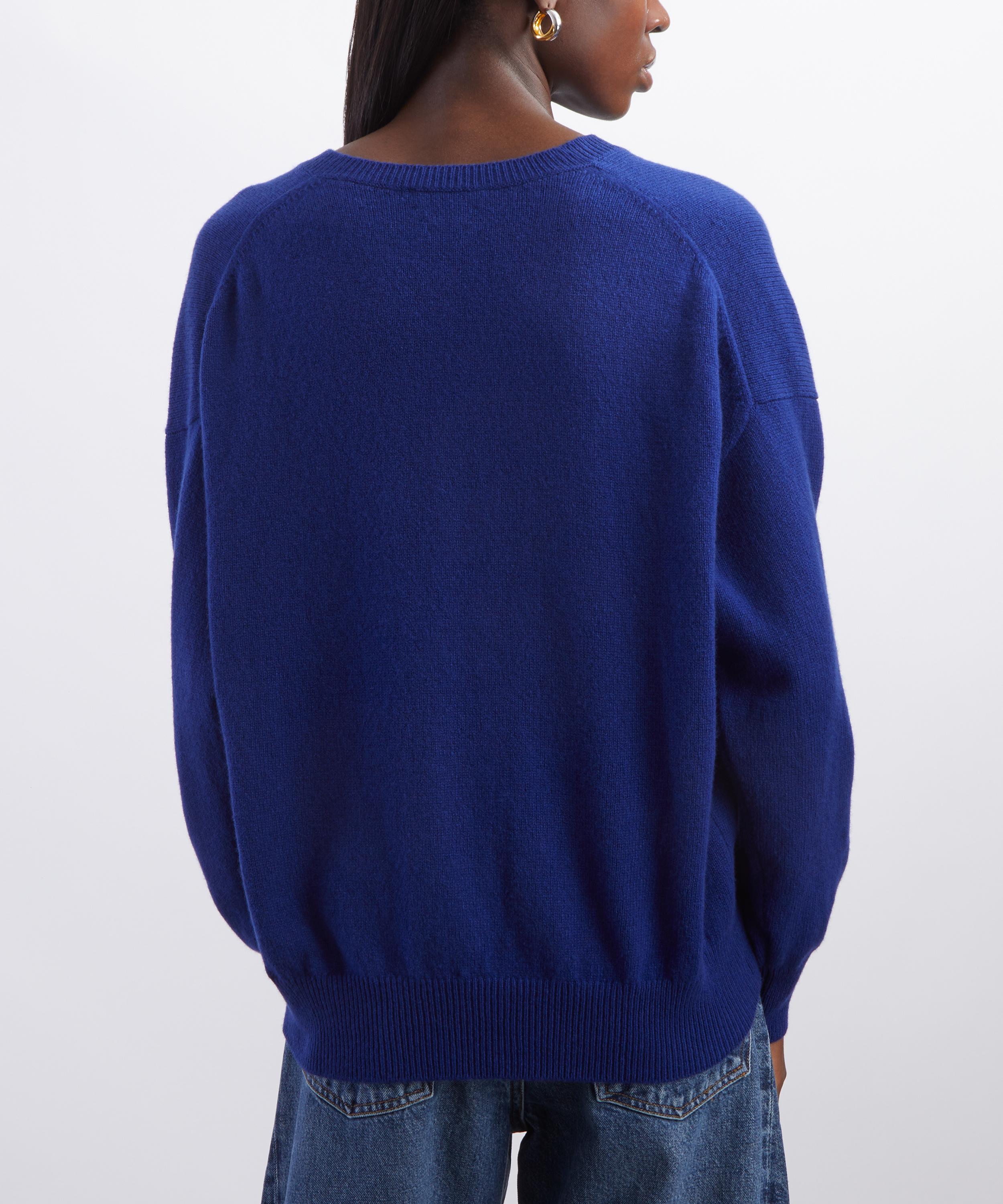 &Daughter - Innes Slouch V-Neck Jumper image number 3