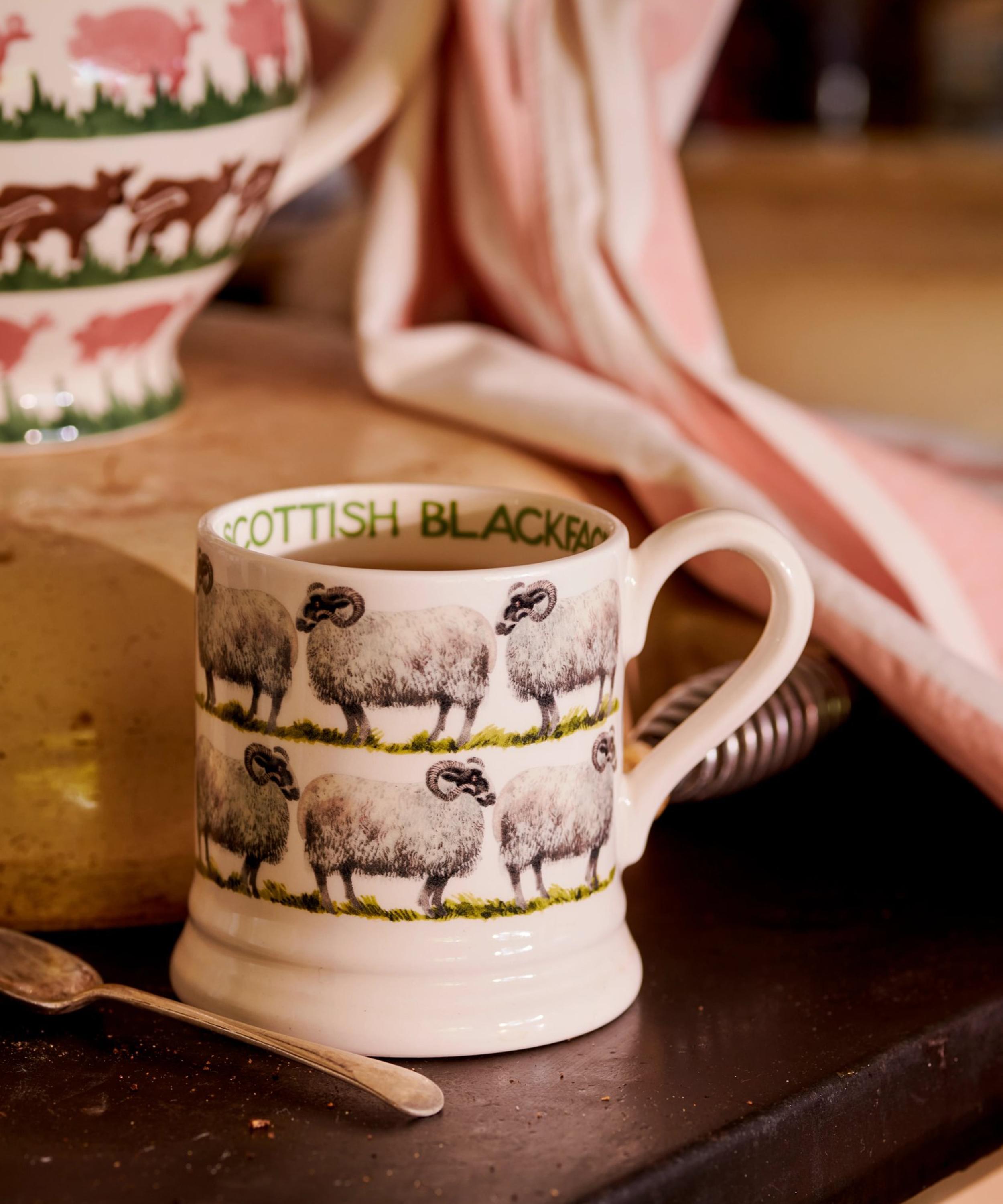 Emma Bridgewater - Scottish Blackface Sheep Half-Pint Mug image number 3