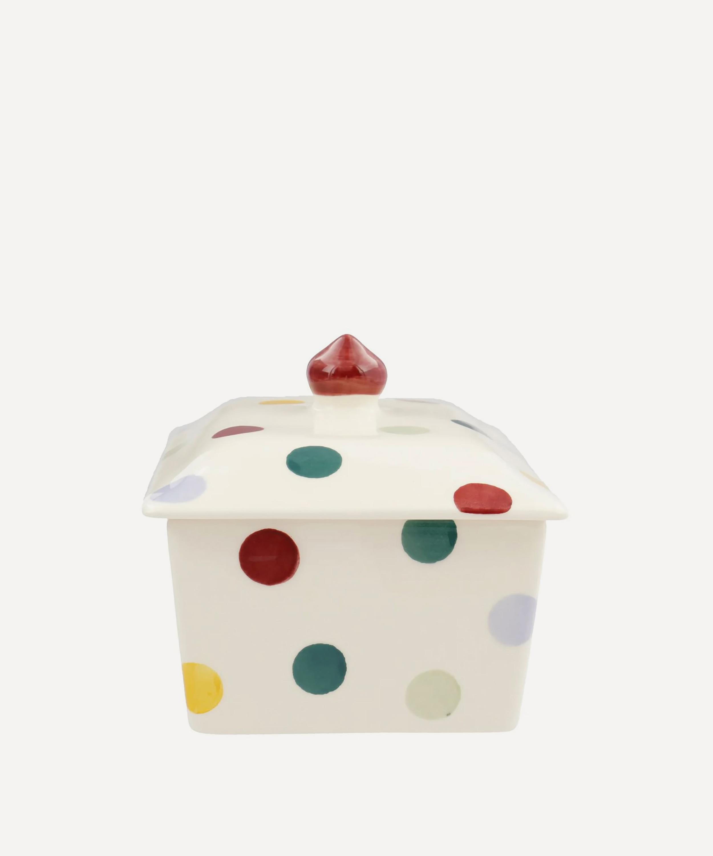 Emma Bridgewater - Polka Dot Small Butter Dish image number 1