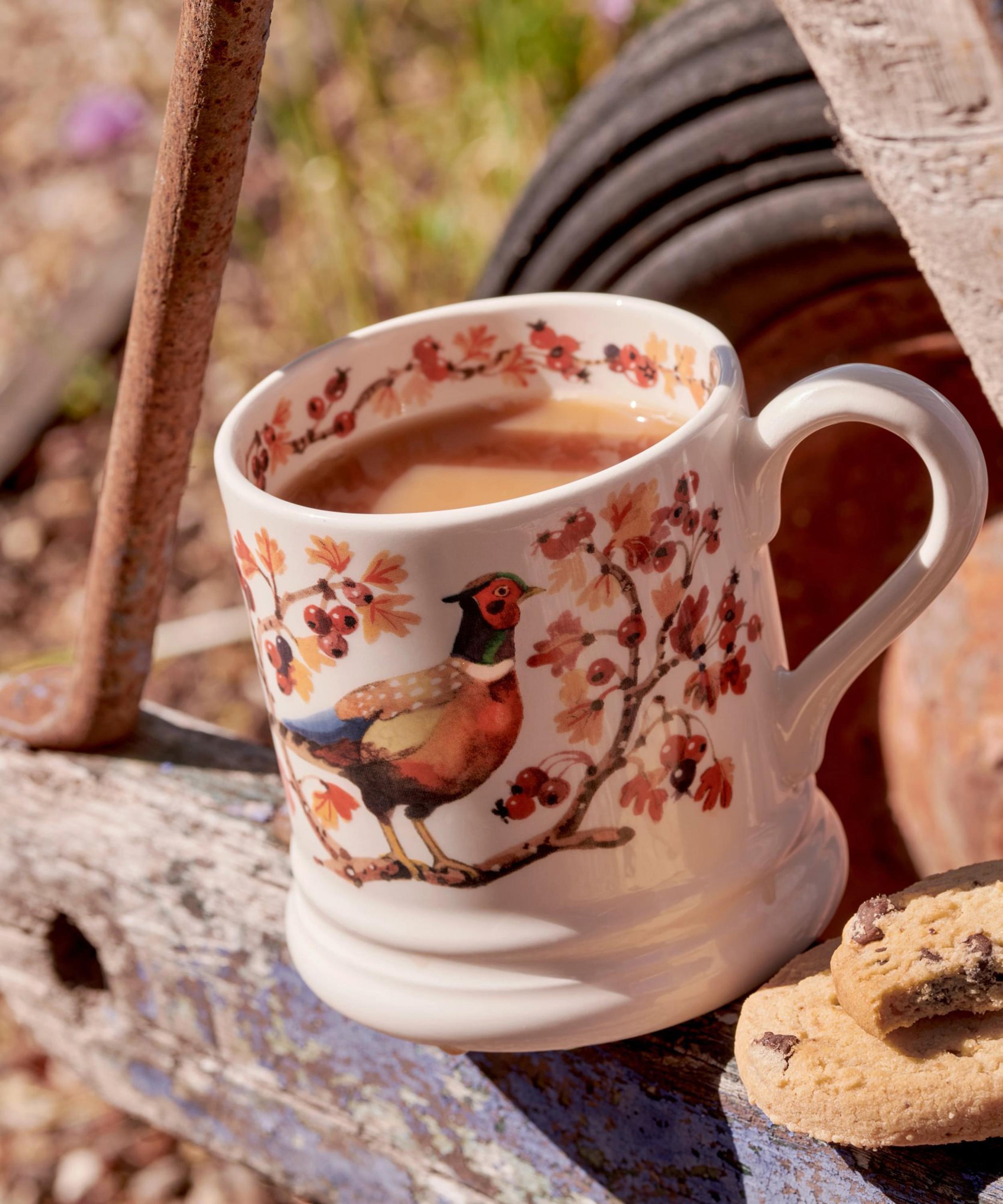 Emma Bridgewater - Pheasant in​ Hawthorn Half-Pint Mug image number 1