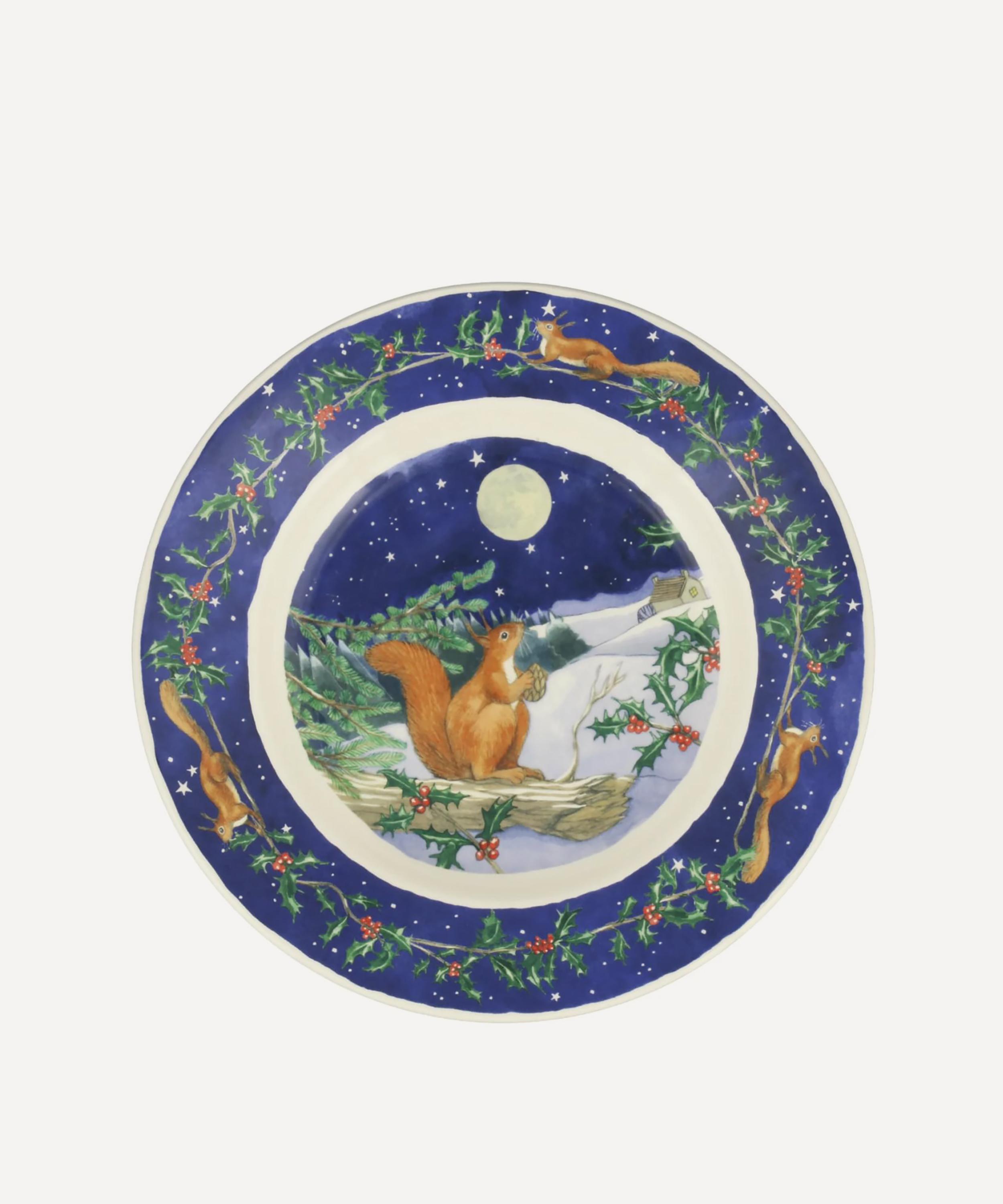 Emma Bridgewater - Midnight Squirrel 8.5-Inch Plate image number 0