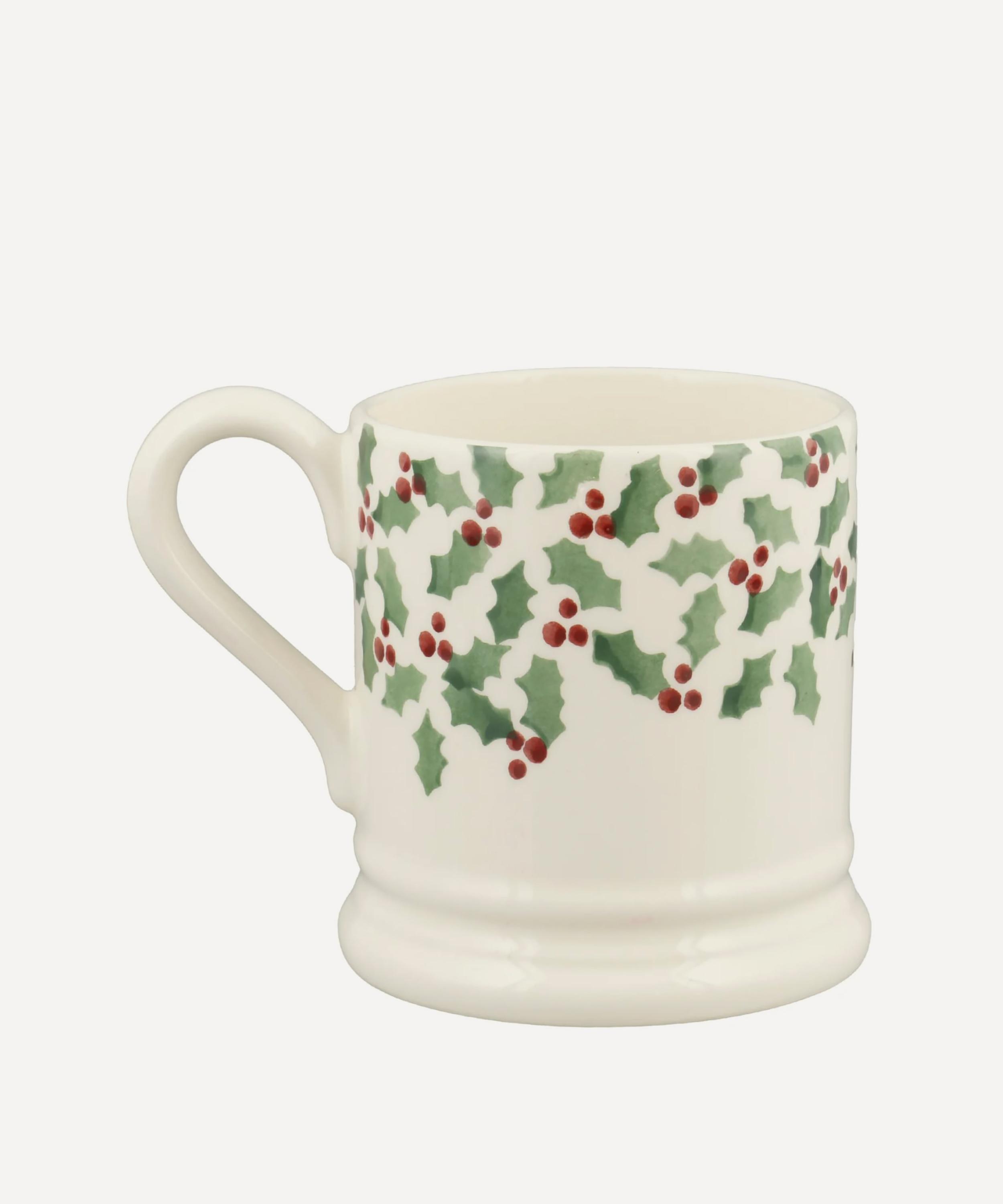 Emma Bridgewater - Tiny Scattered Holly Half-Pint Mug image number 0
